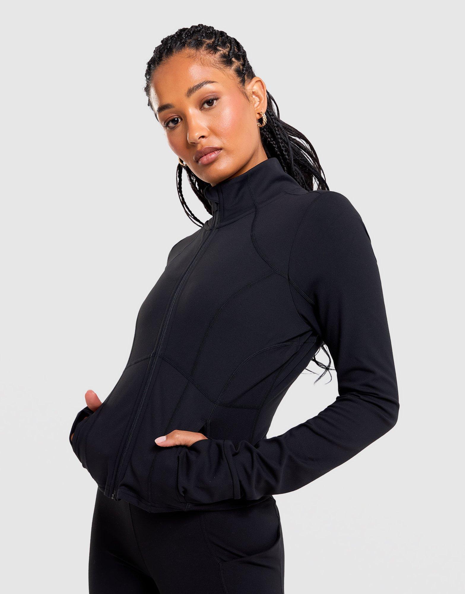 FABLETICS Crop Full Zip Track Top
