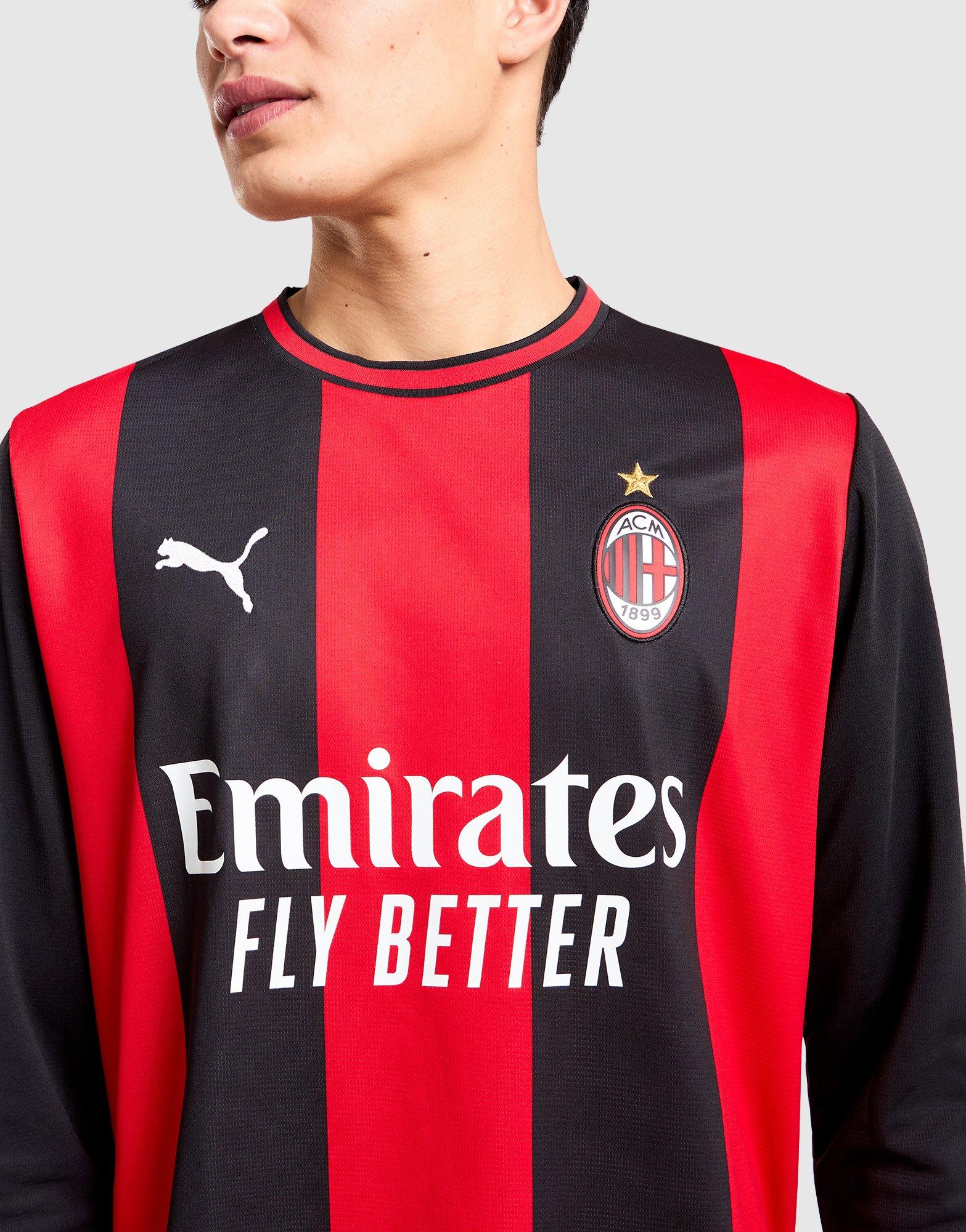 PUMA AC Milan 2026/27 Home Long-Sleeve Shirt
