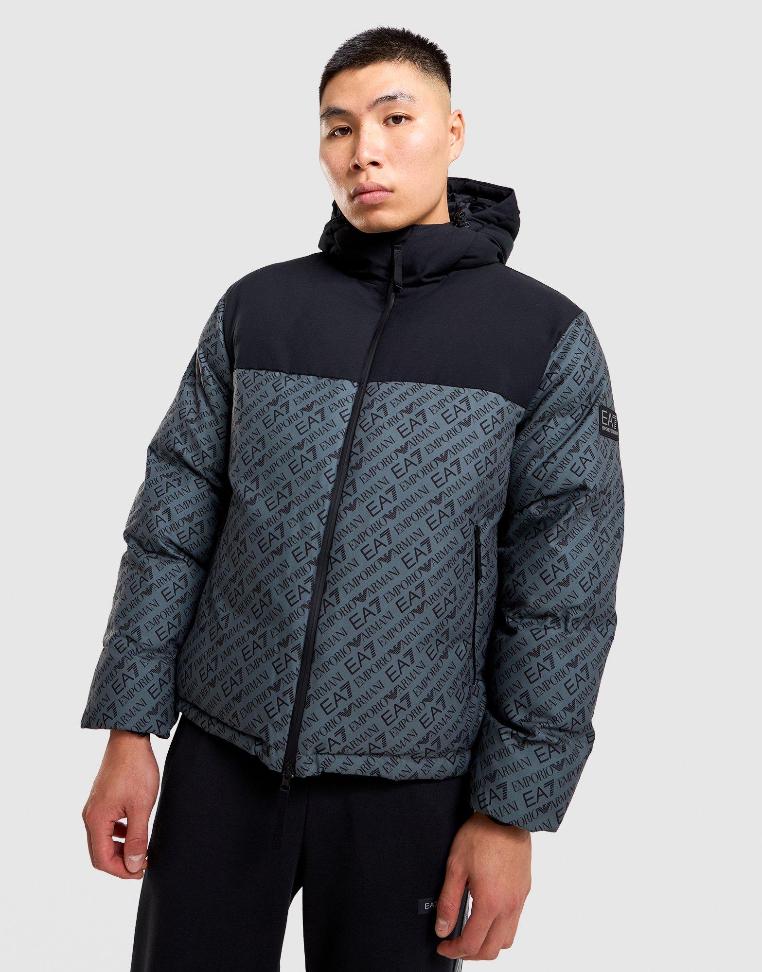EA7 Padded Hooded Bomber Jacket