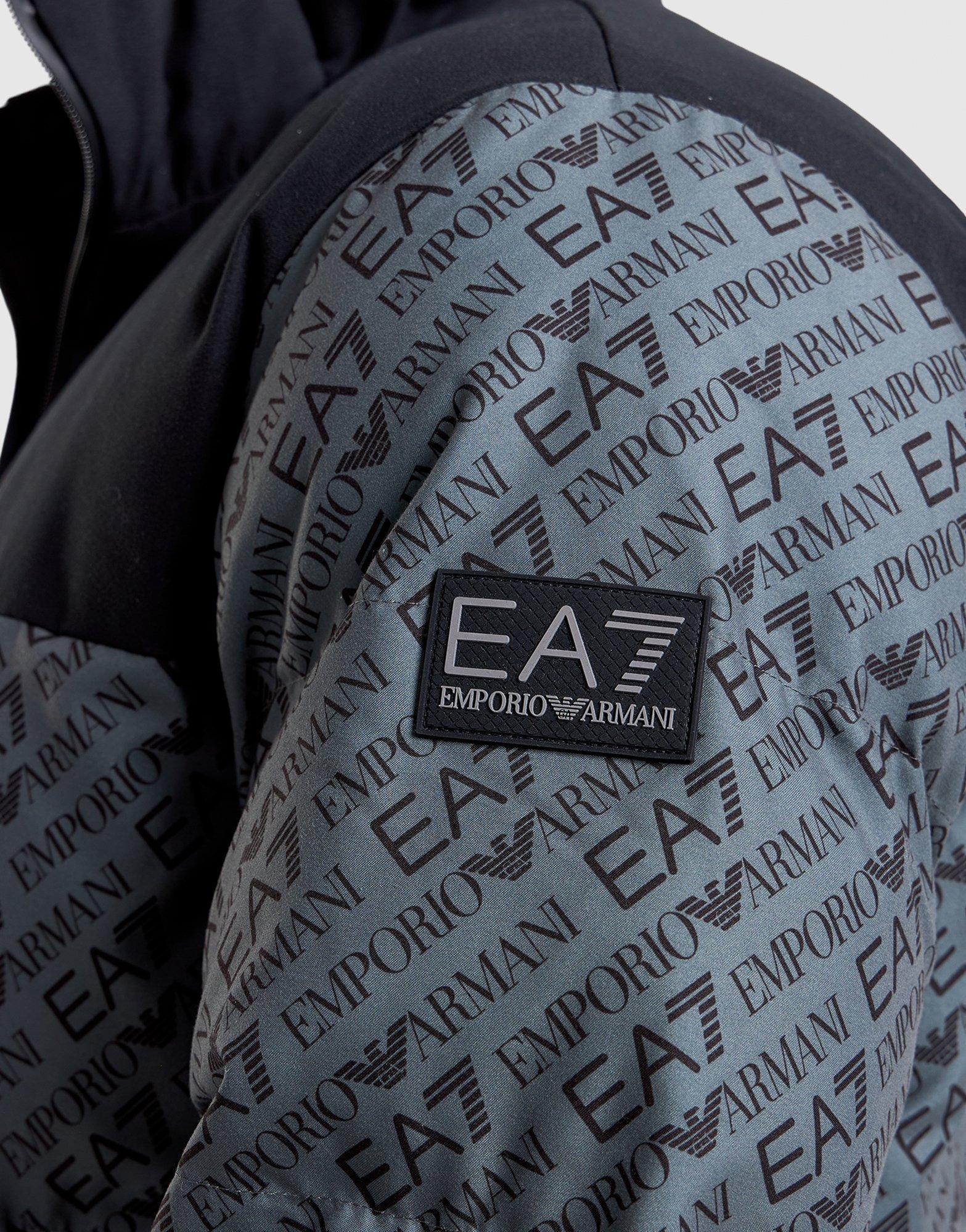 EA7 Padded Hooded Bomber Jacket