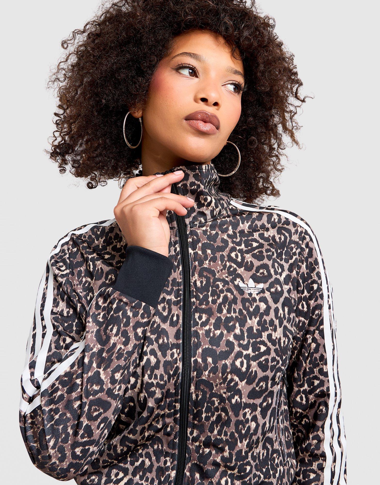 adidas Originals Firebird Leopard Full-Zip Track Top