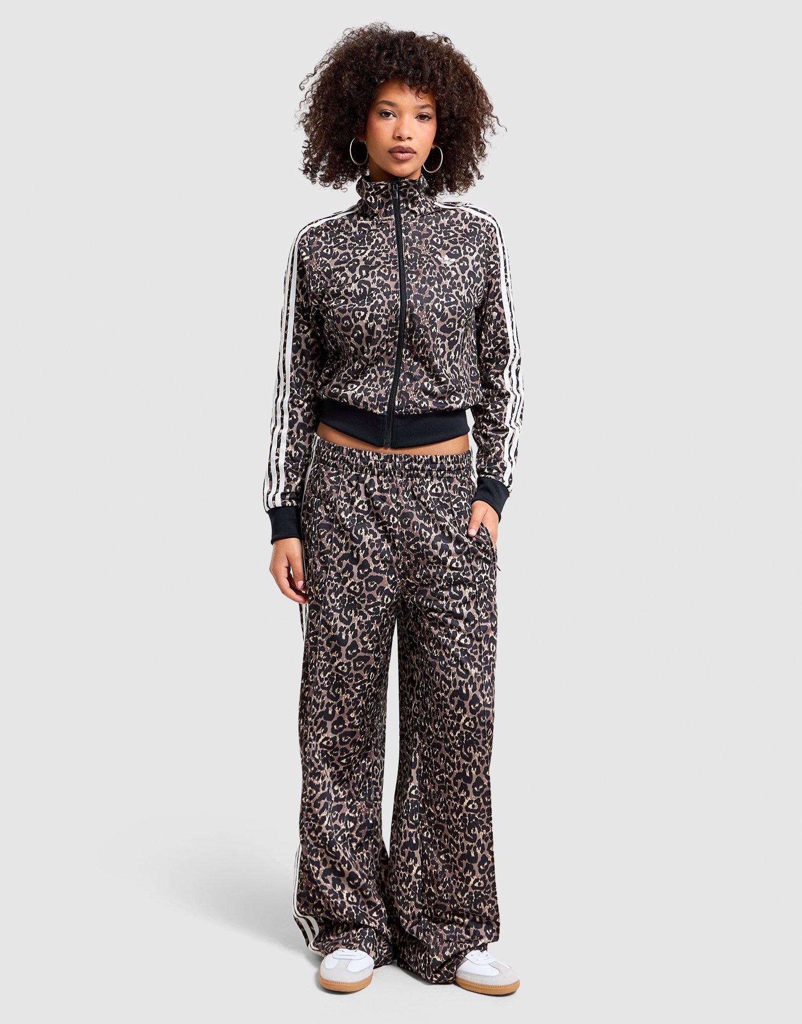 adidas Originals Firebird Leopard Full-Zip Track Top