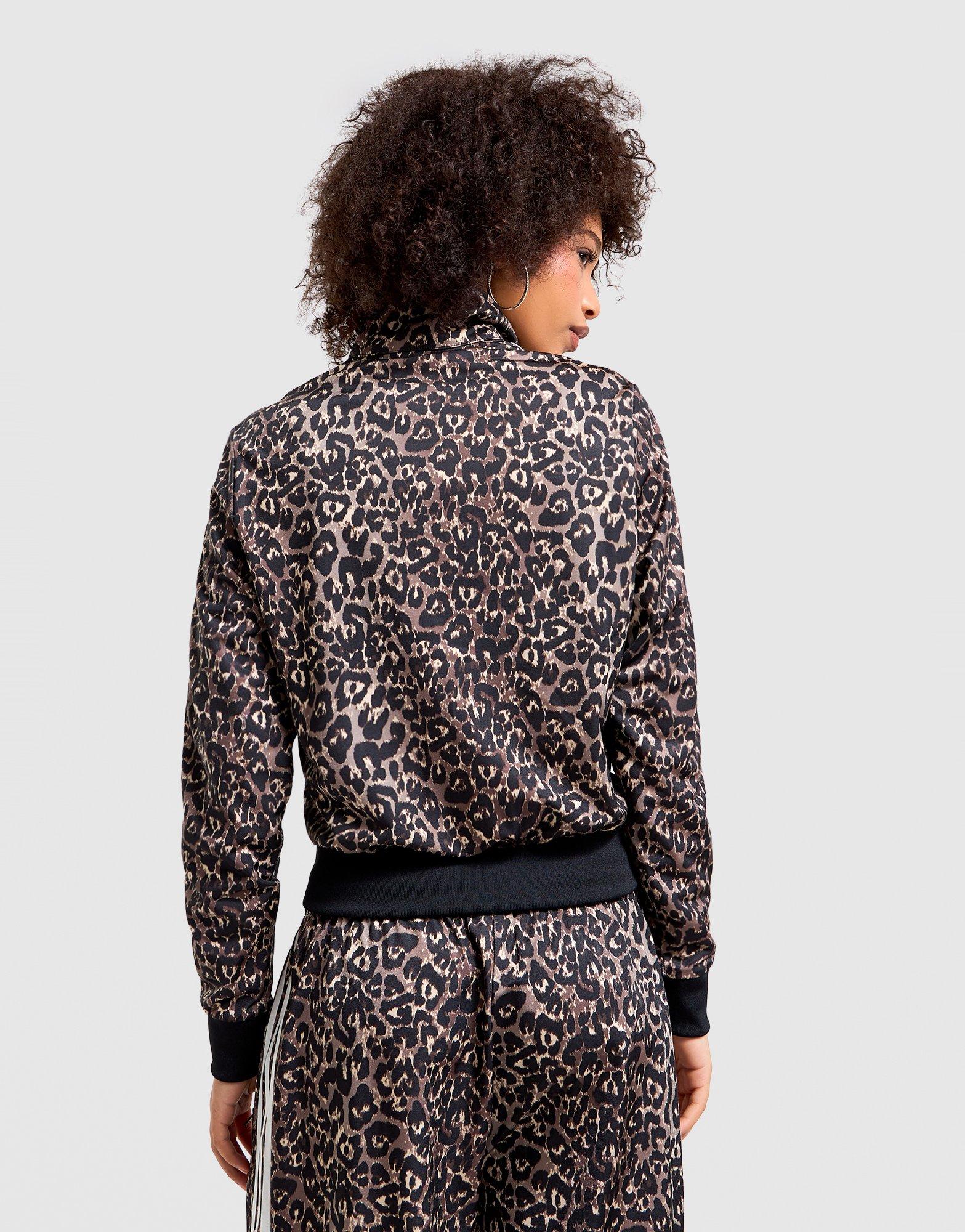 adidas Originals Firebird Leopard Full-Zip Track Top
