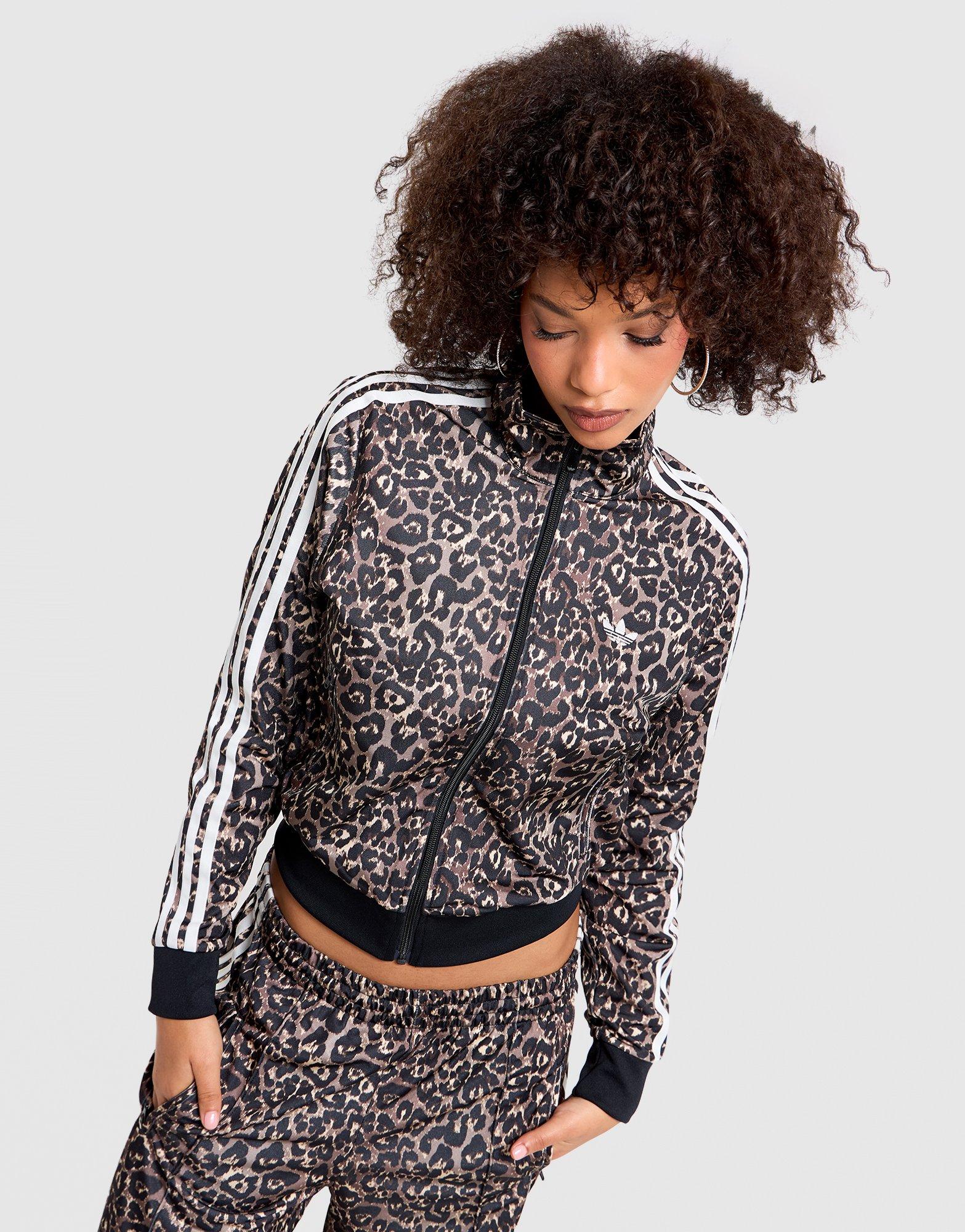 adidas Originals Firebird Leopard Full-Zip Track Top