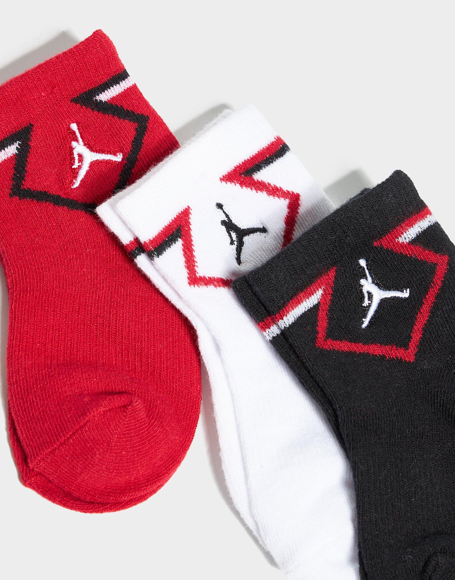 Jordan Gripper Socks 3 Pack Infant's
