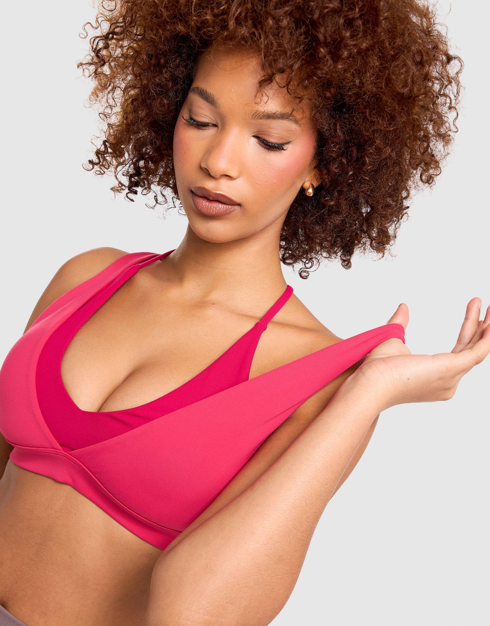 FABLETICS PureLuxe Double Layer Push-Up Sports Bra