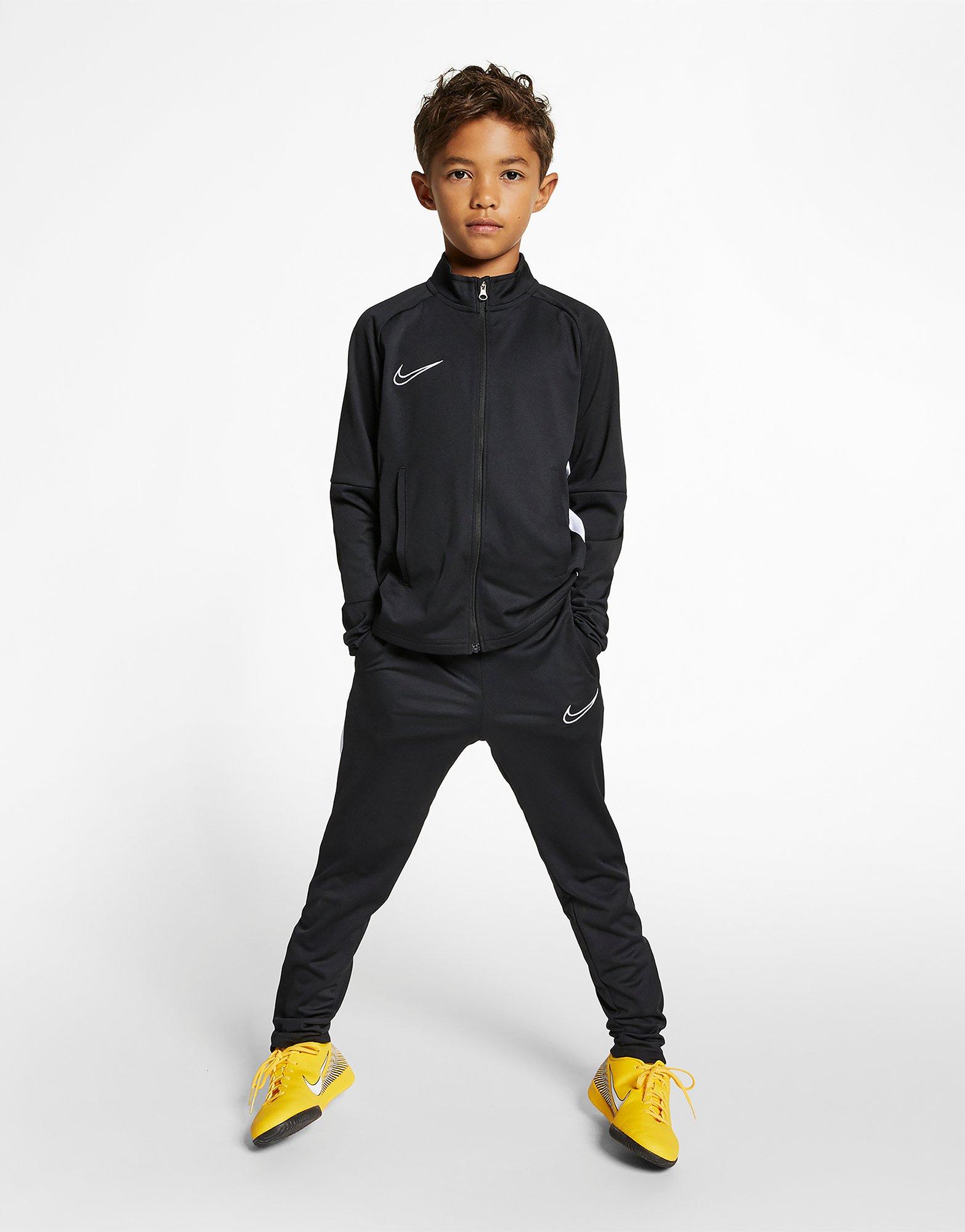 nike academy tracksuit junior