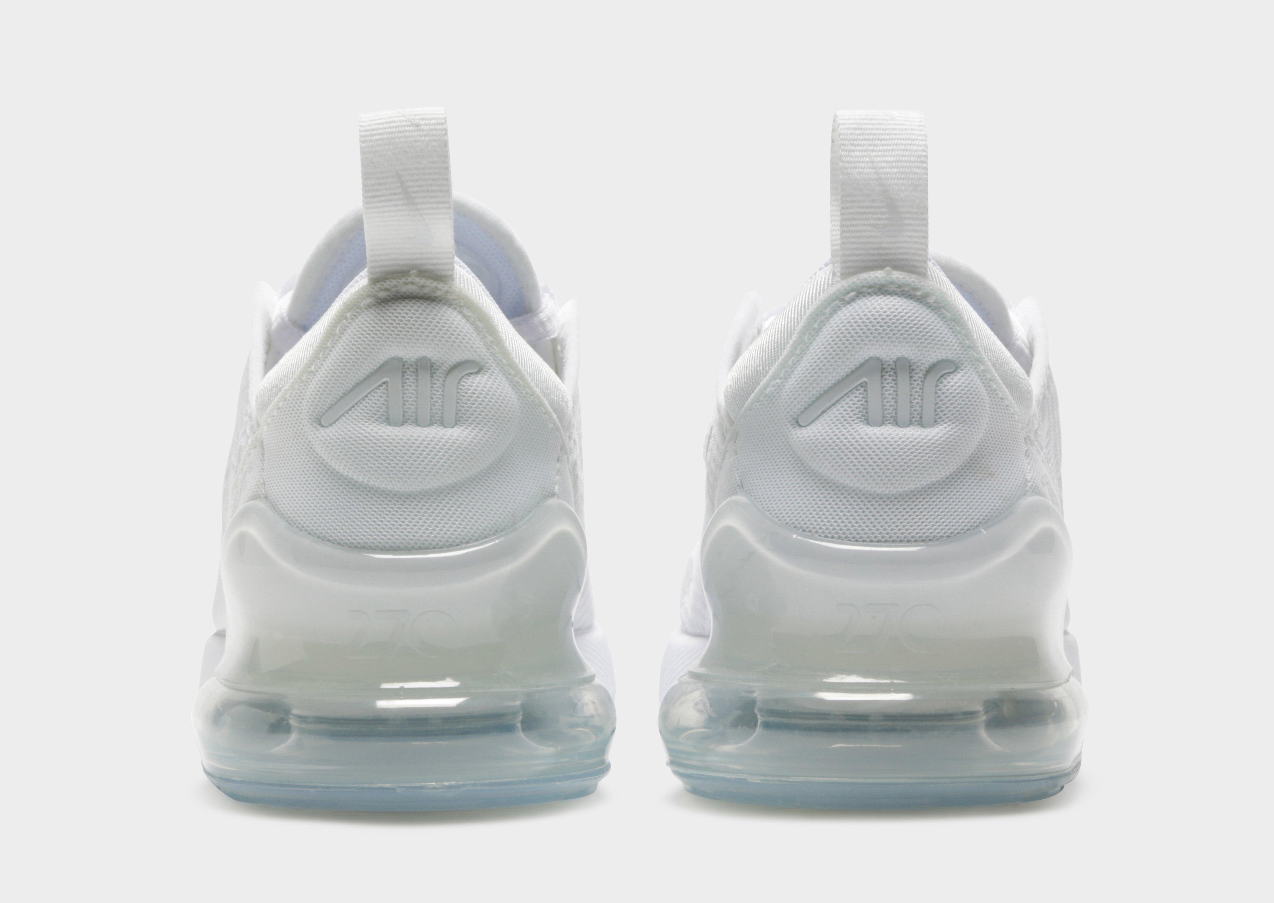 girls nike air max 270 white