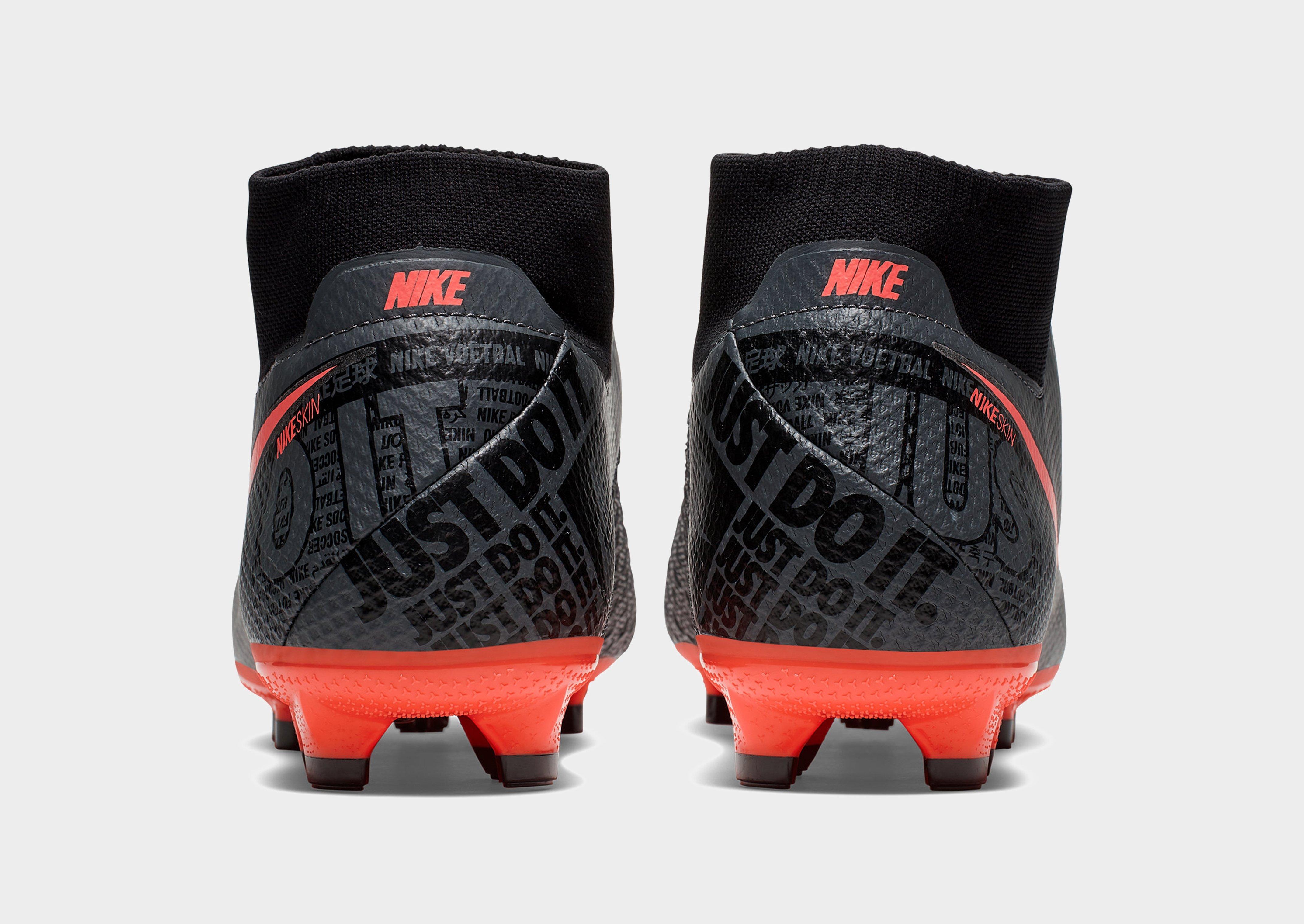 Nike Phantom Vision Elite DF FG Jordan x PSG Black Red