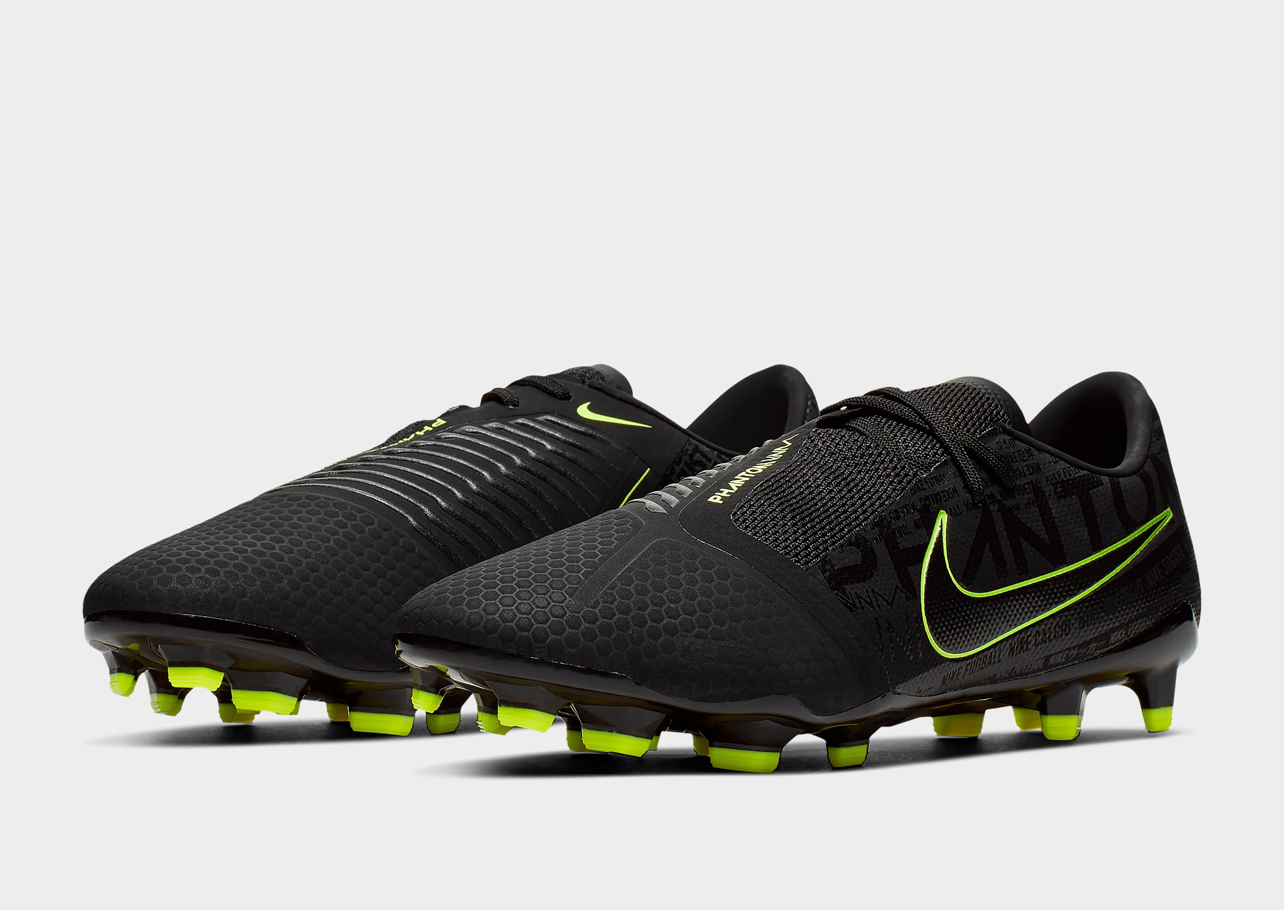 Nike Phantom VNM Elite FG Obsidian Black . soccerloco