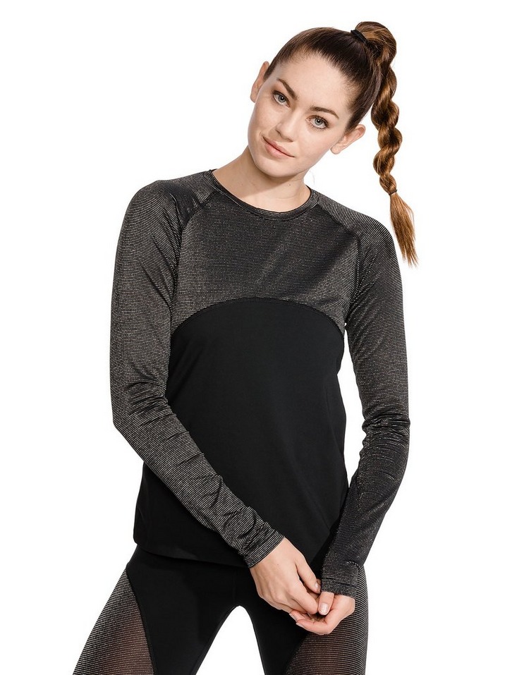 Nike  Pro Warm Women's Sparkle Long-Sleeve Top