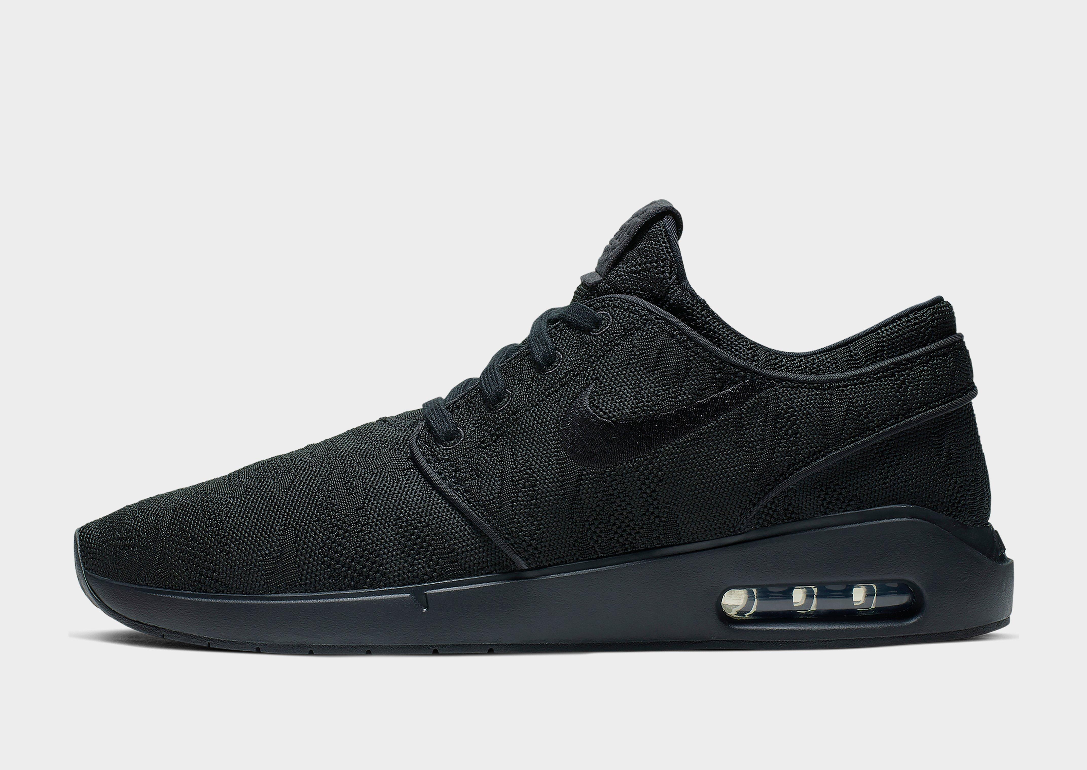 black nike janoski max