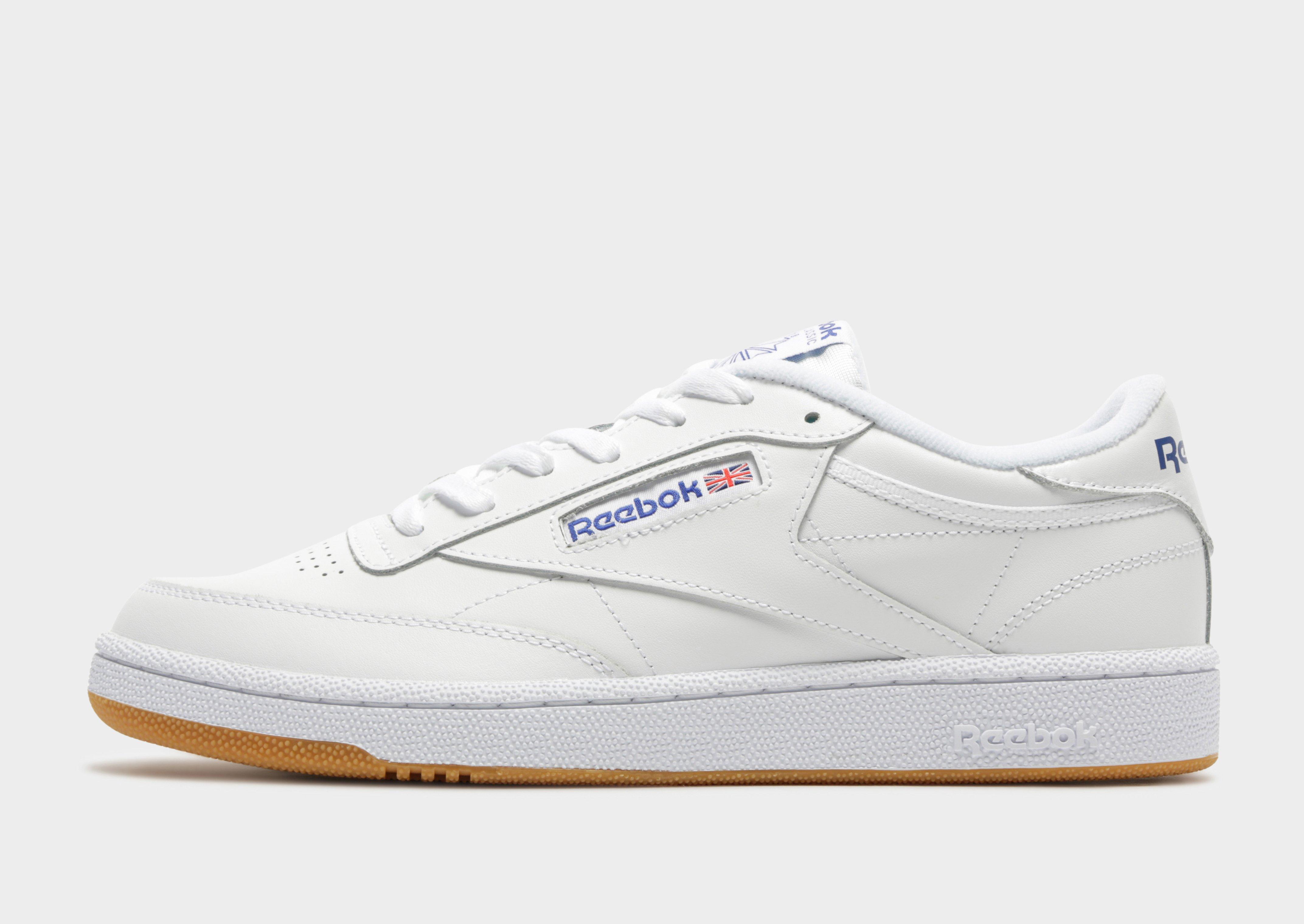 White reebok club deals c 85