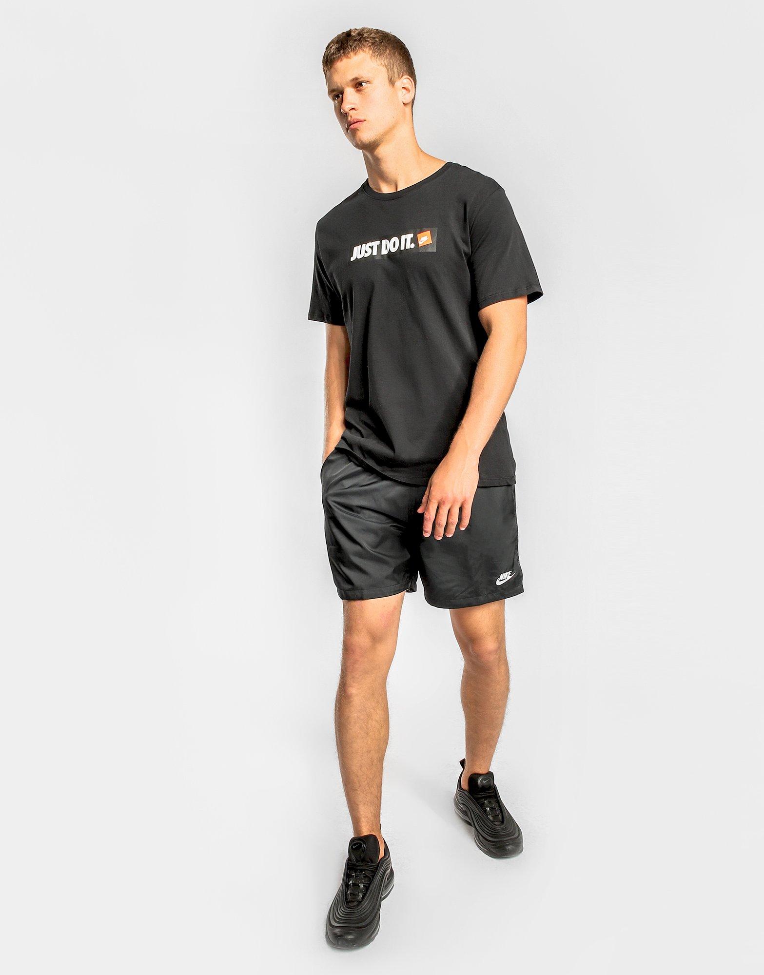 nike flow woven swim shorts