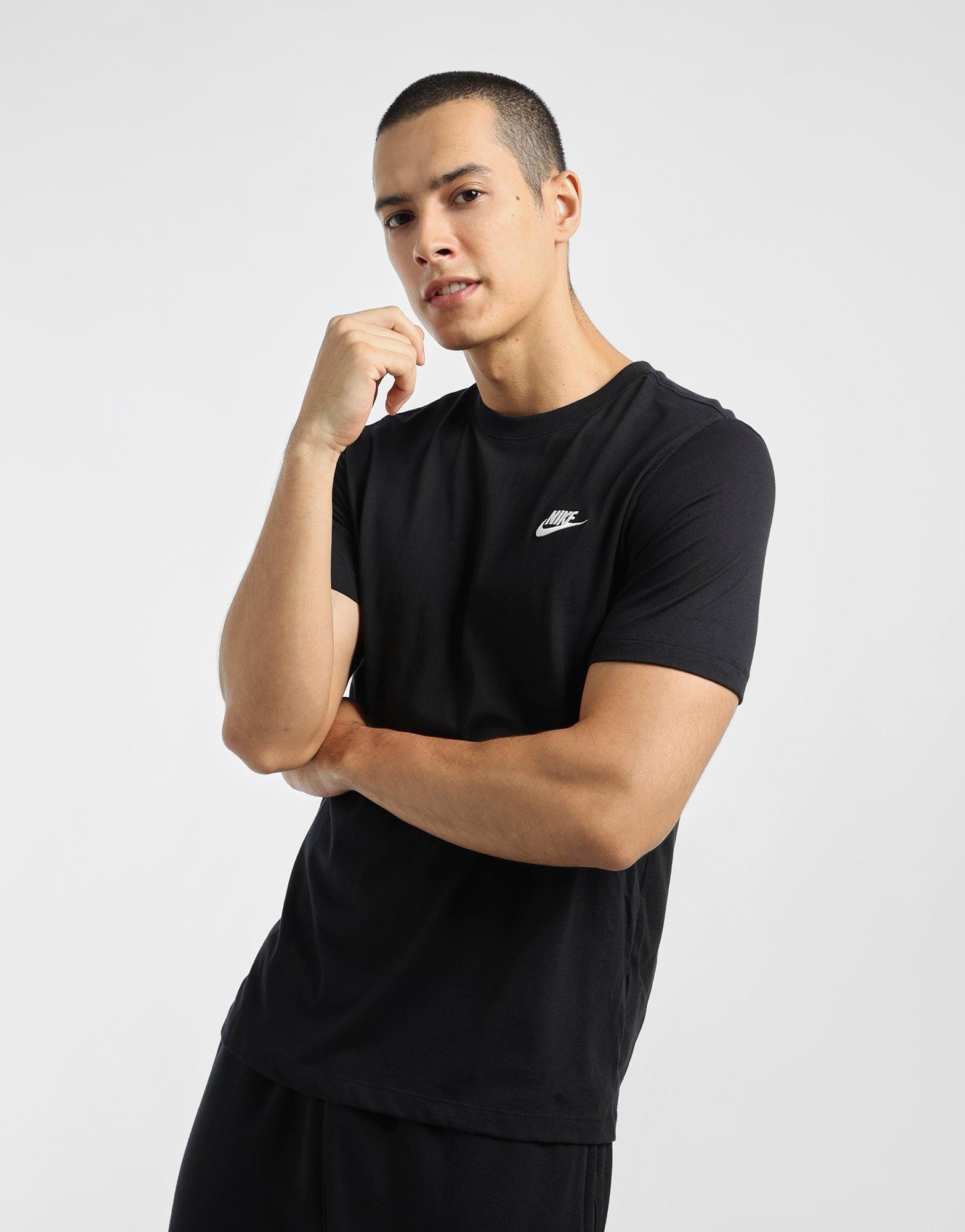 Black Nike Club T-Shirt - JD Sports Singapore