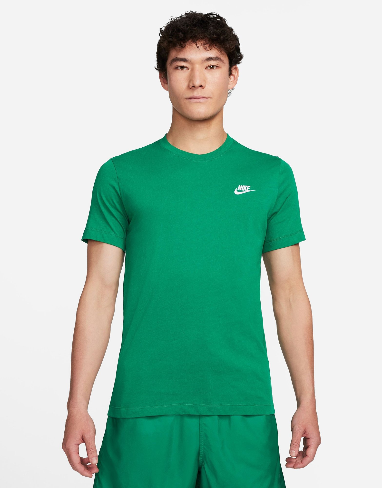 Green Nike Sportswear Club TShirt JD Sports Singapore