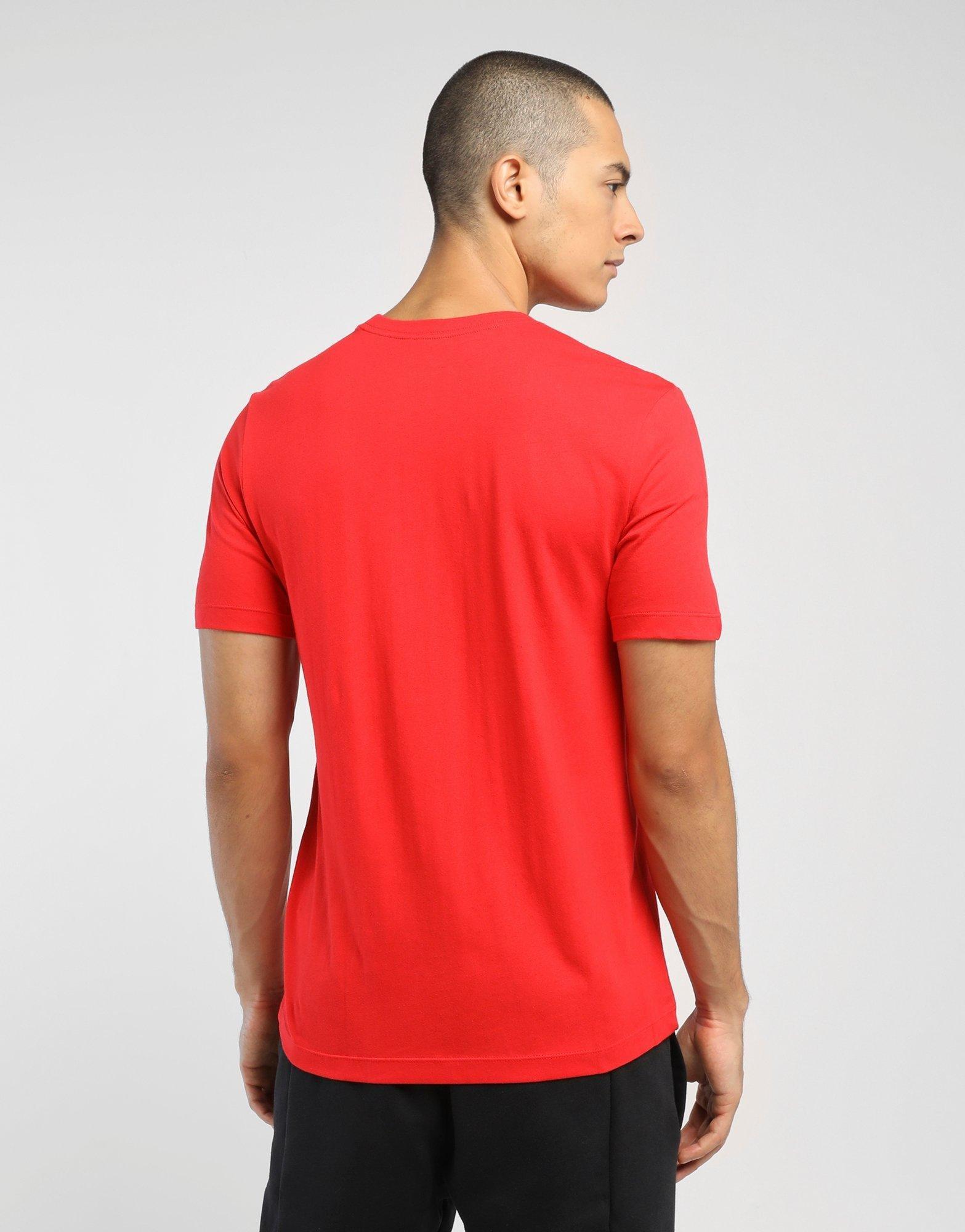 Red on sale nike top