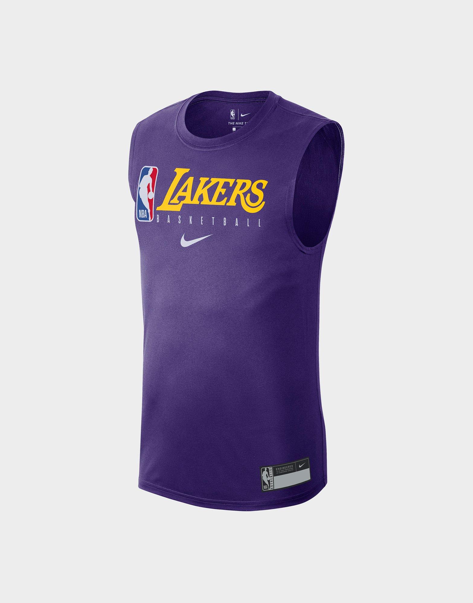 Buy Nike Lakers Training Graphic Men's Nike NBA T-Shirt | JD Sports