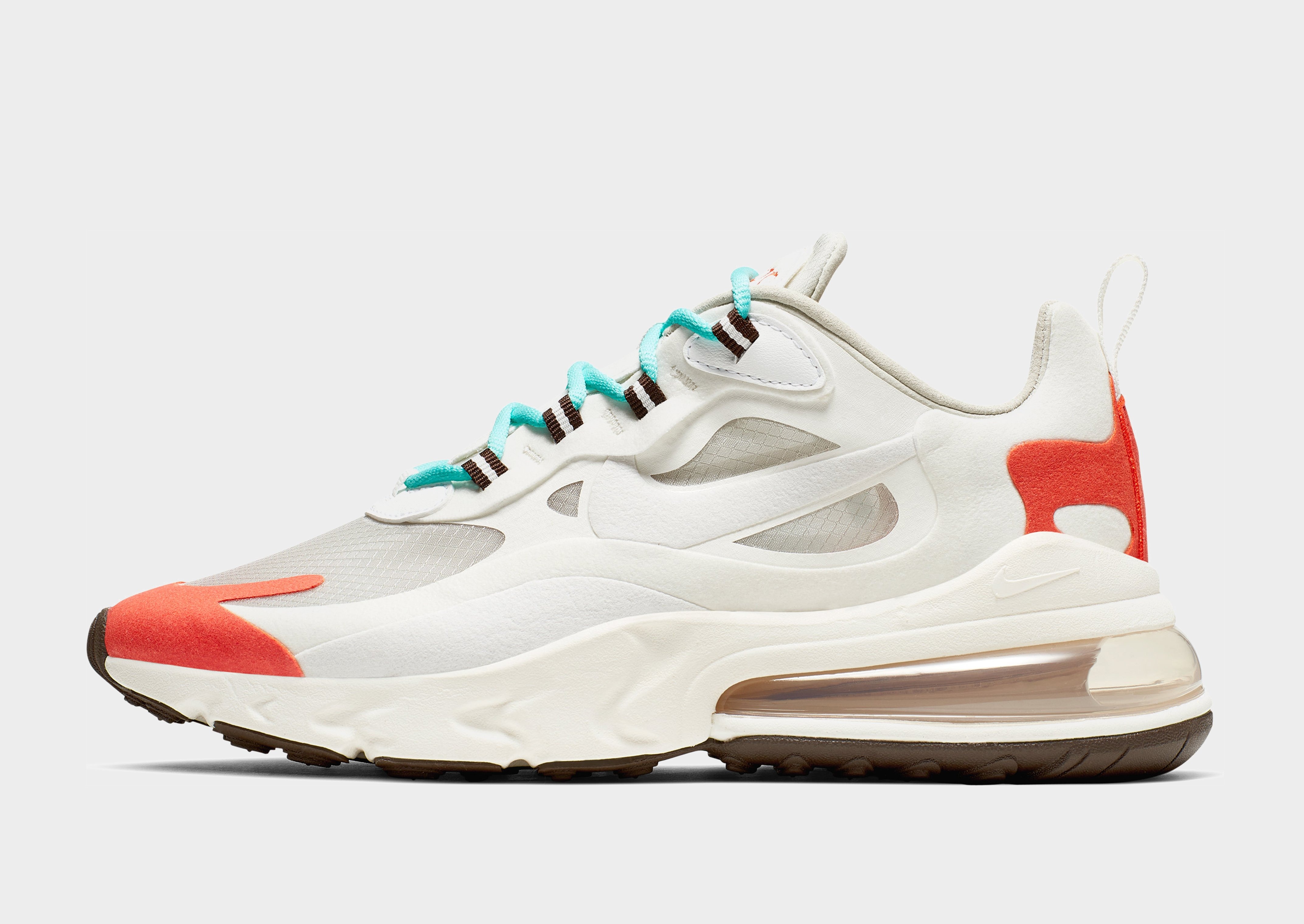 nike air max 270 react women's white