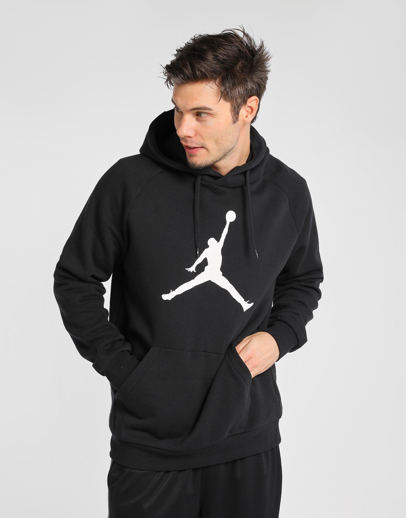 jumpman logo hoodie
