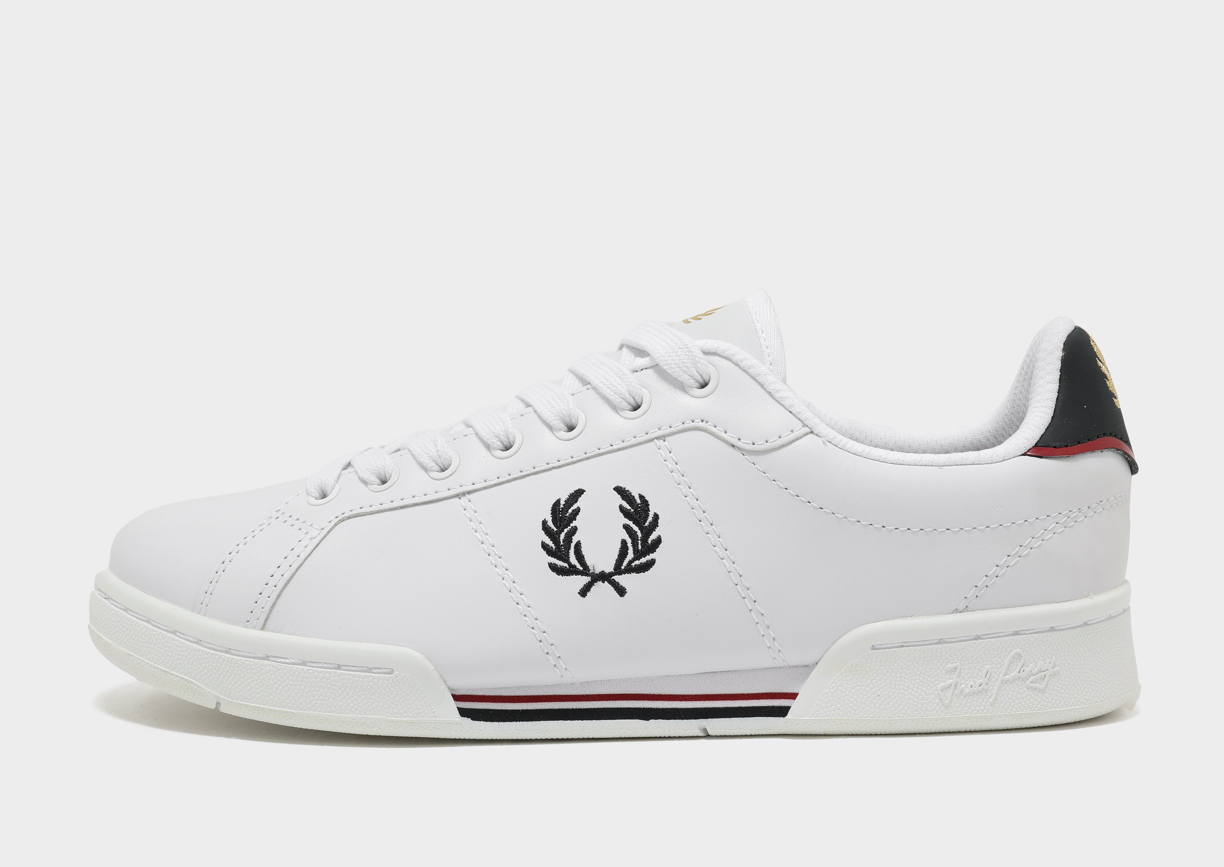 White Fred Perry B722 Leather Women's | JD Sports Malaysia
