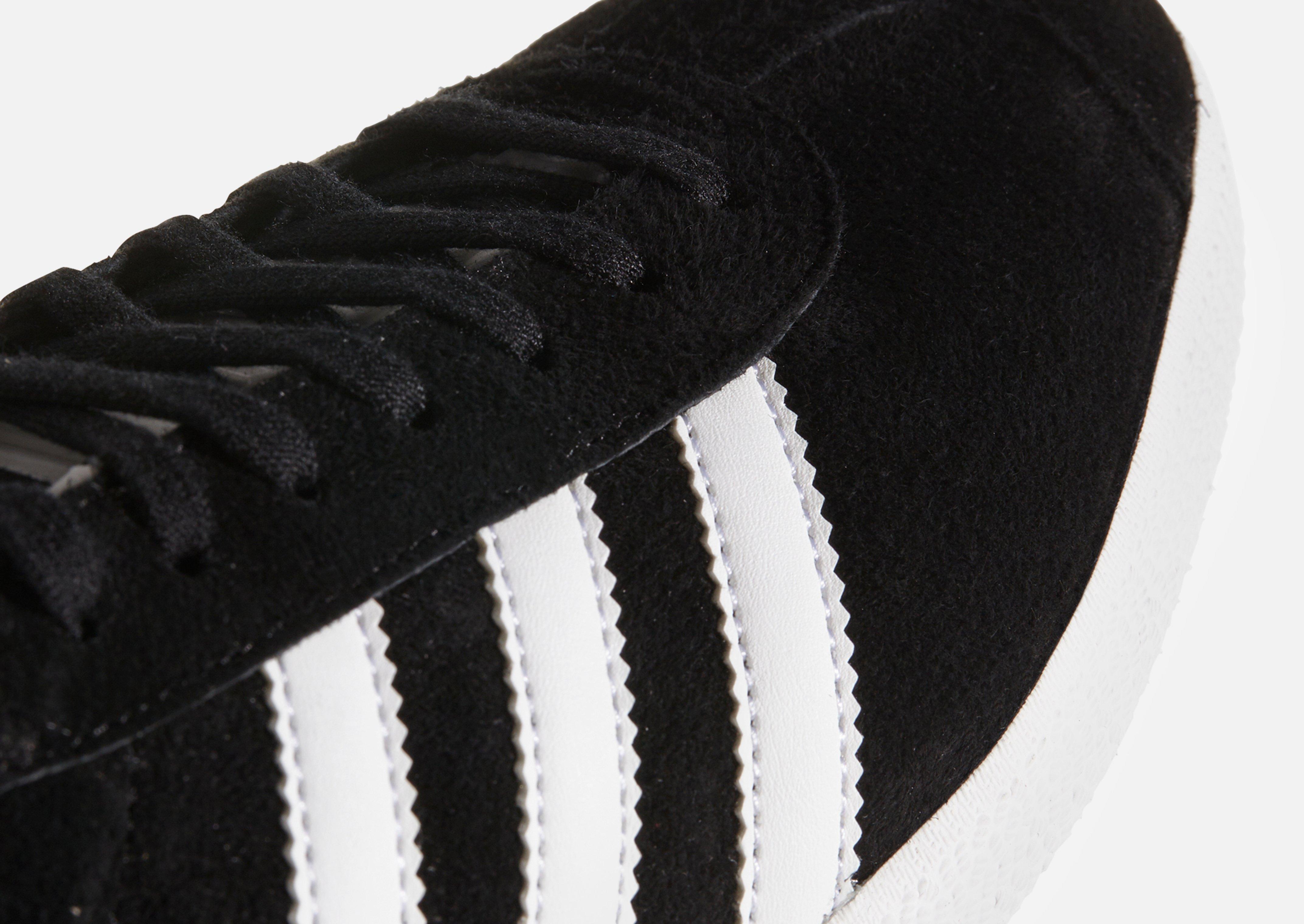 All black adidas gazelle on sale mens