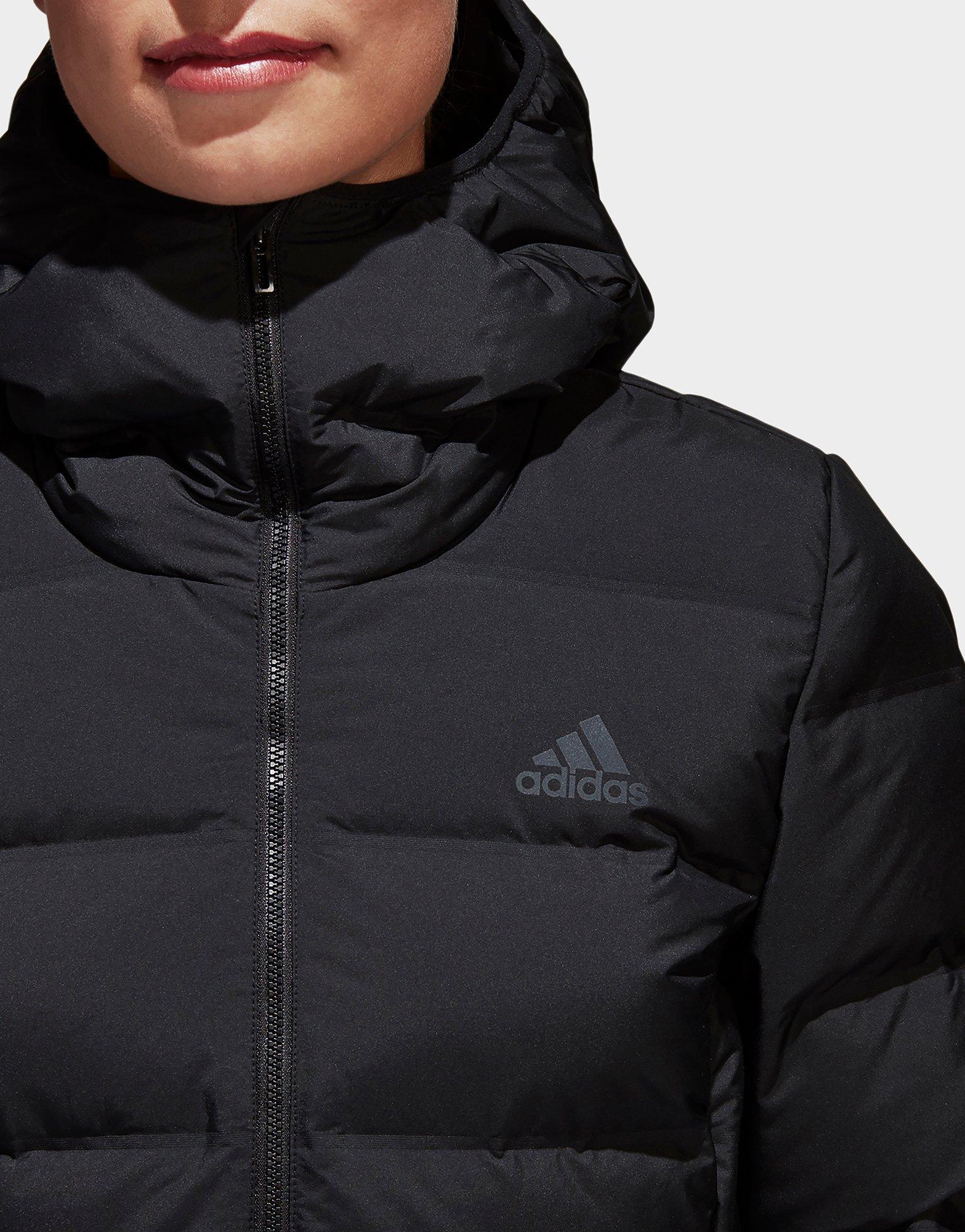 adidas performance helionic hooded down jacket