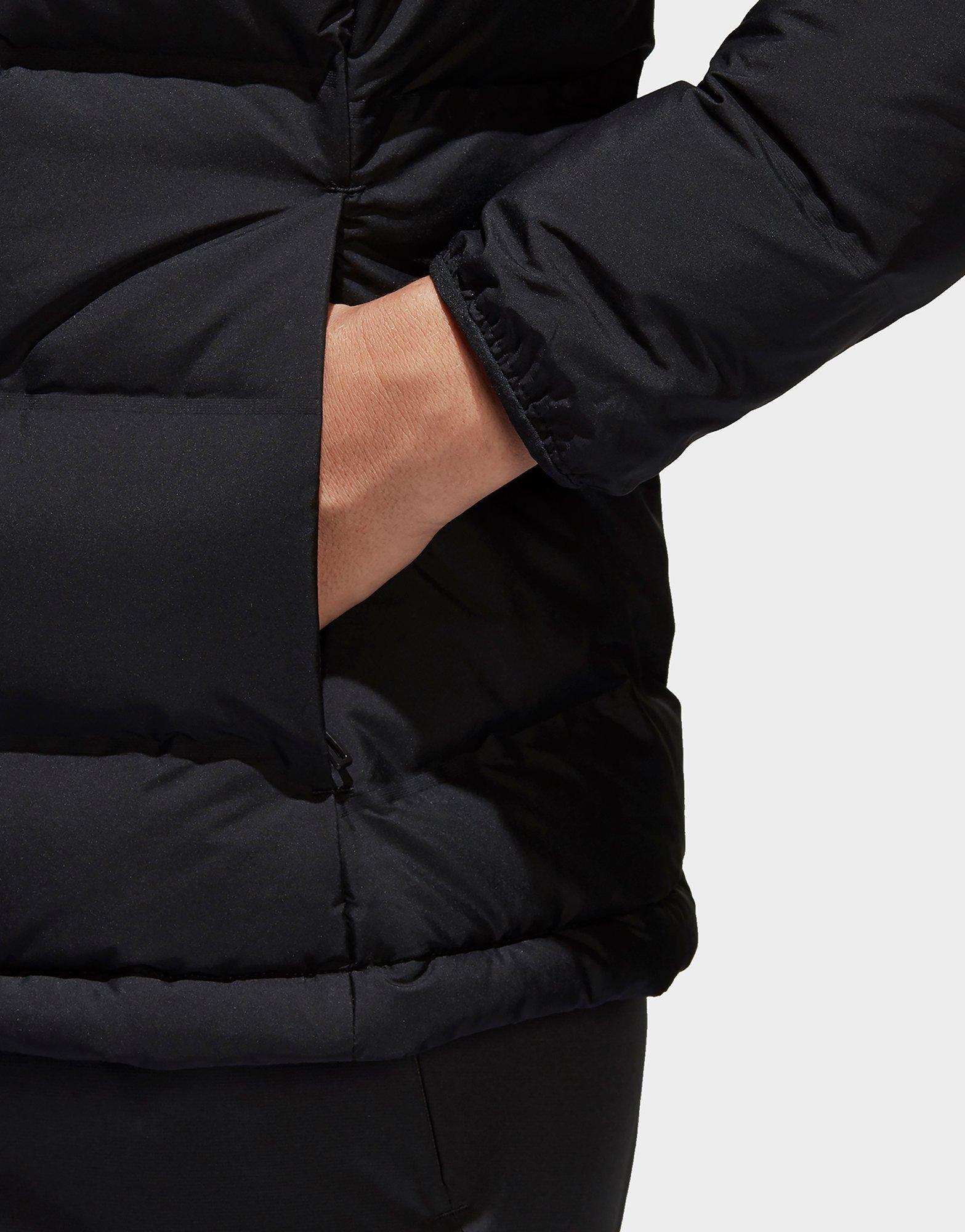 helionic down hooded vest