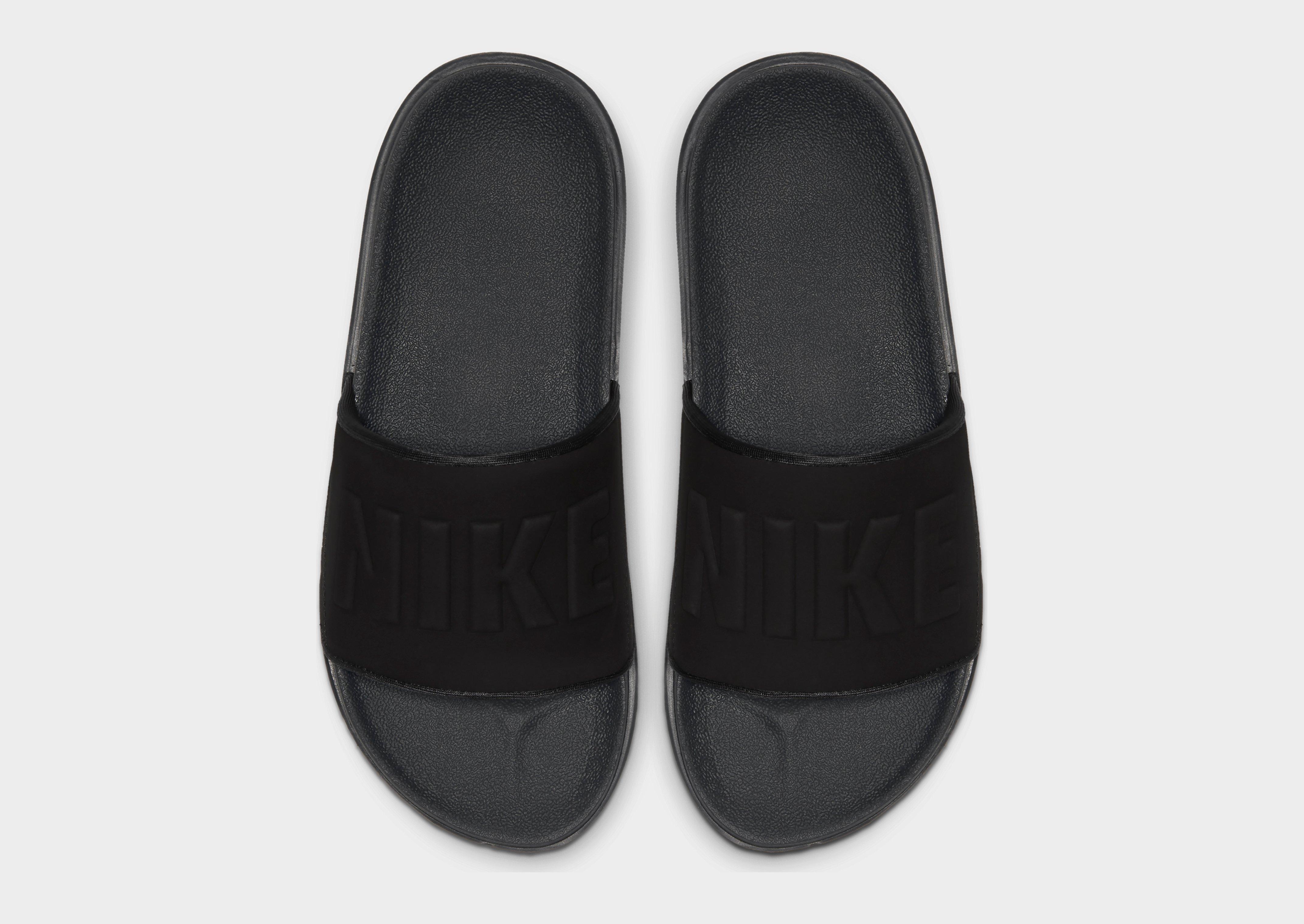 nike offcourt women's slide black