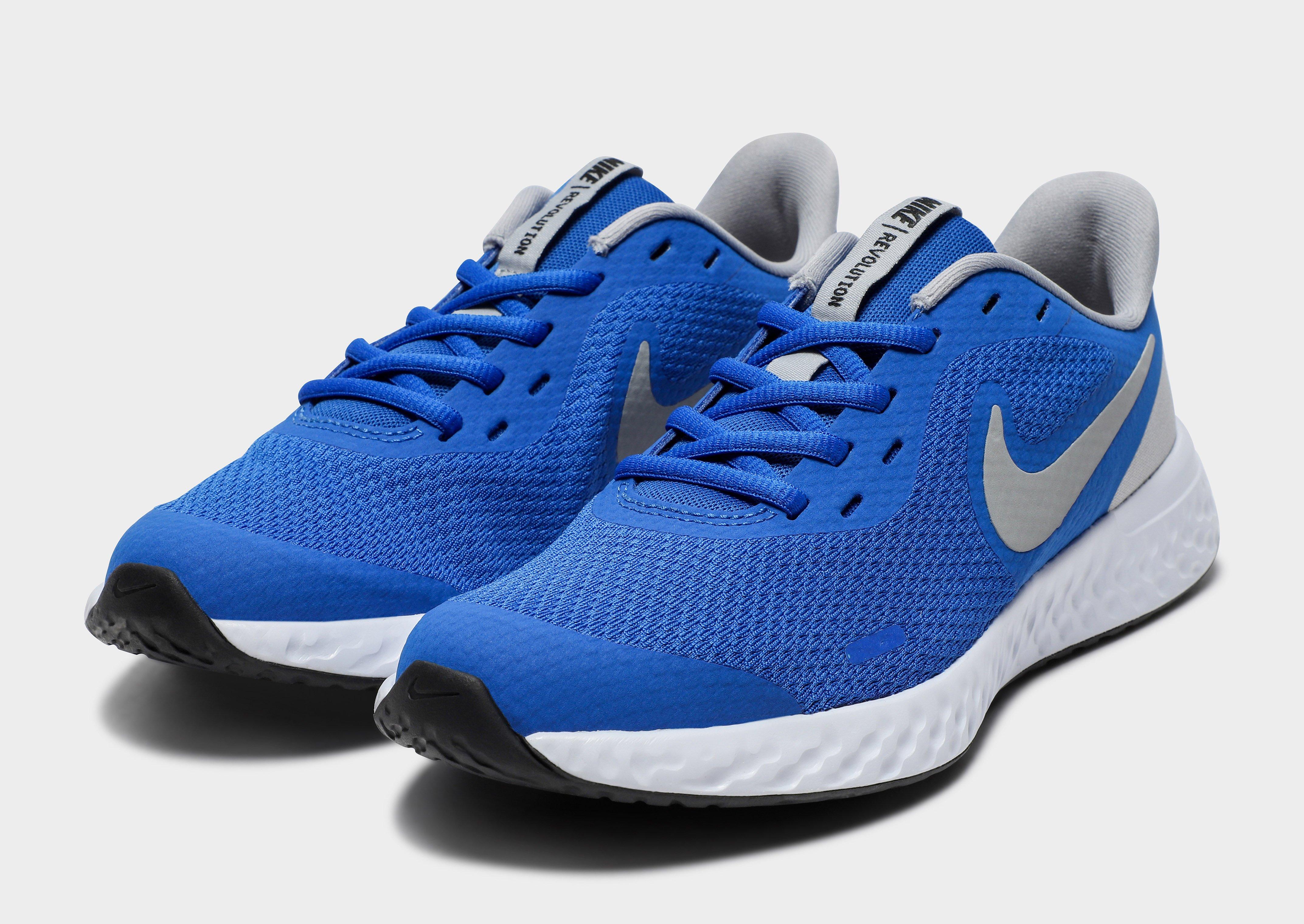 nike revolution 5 junior blue
