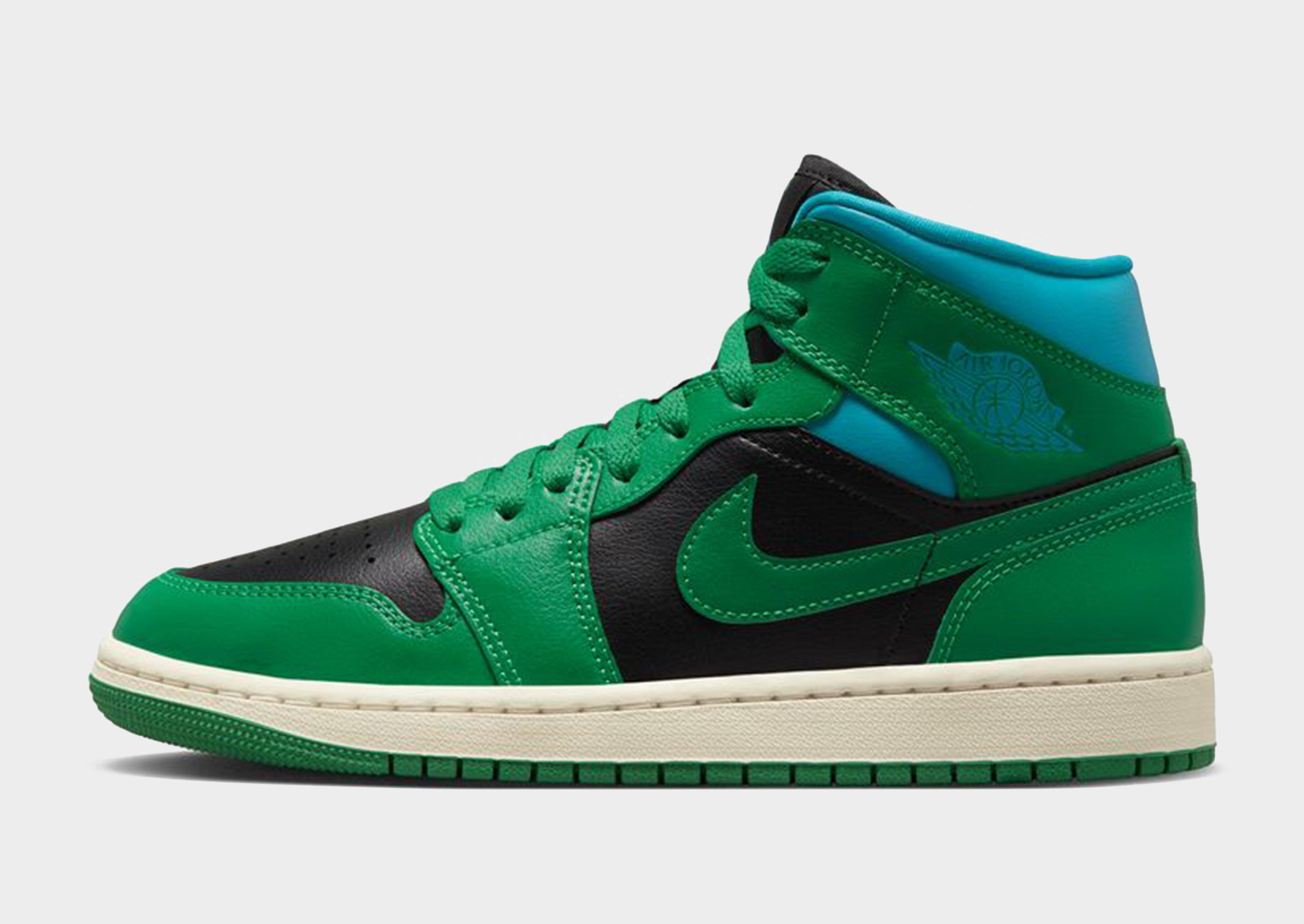 Green Jordan Air 1 Mid Women's | JD Sports Malaysia