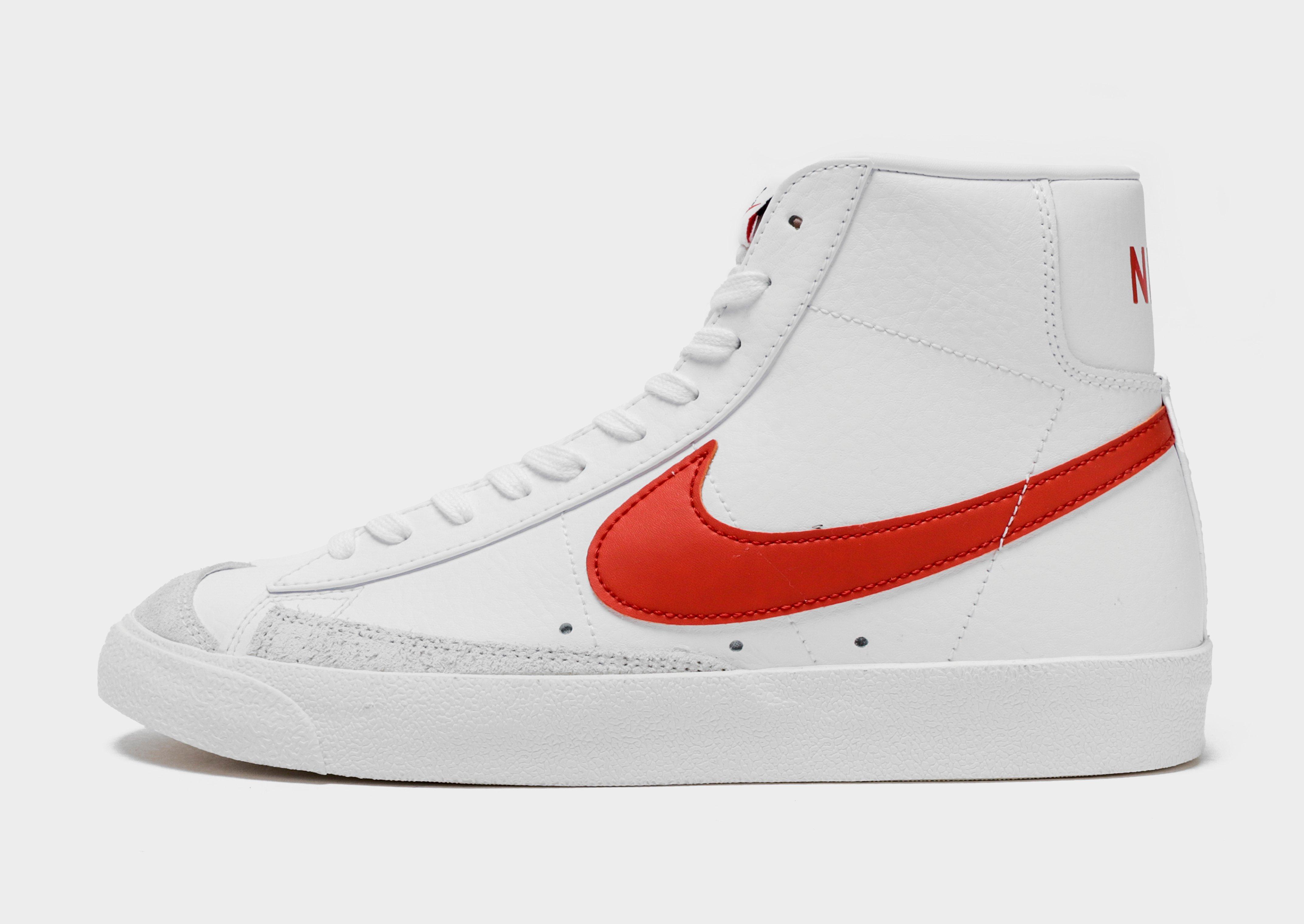 nike mid blazer red