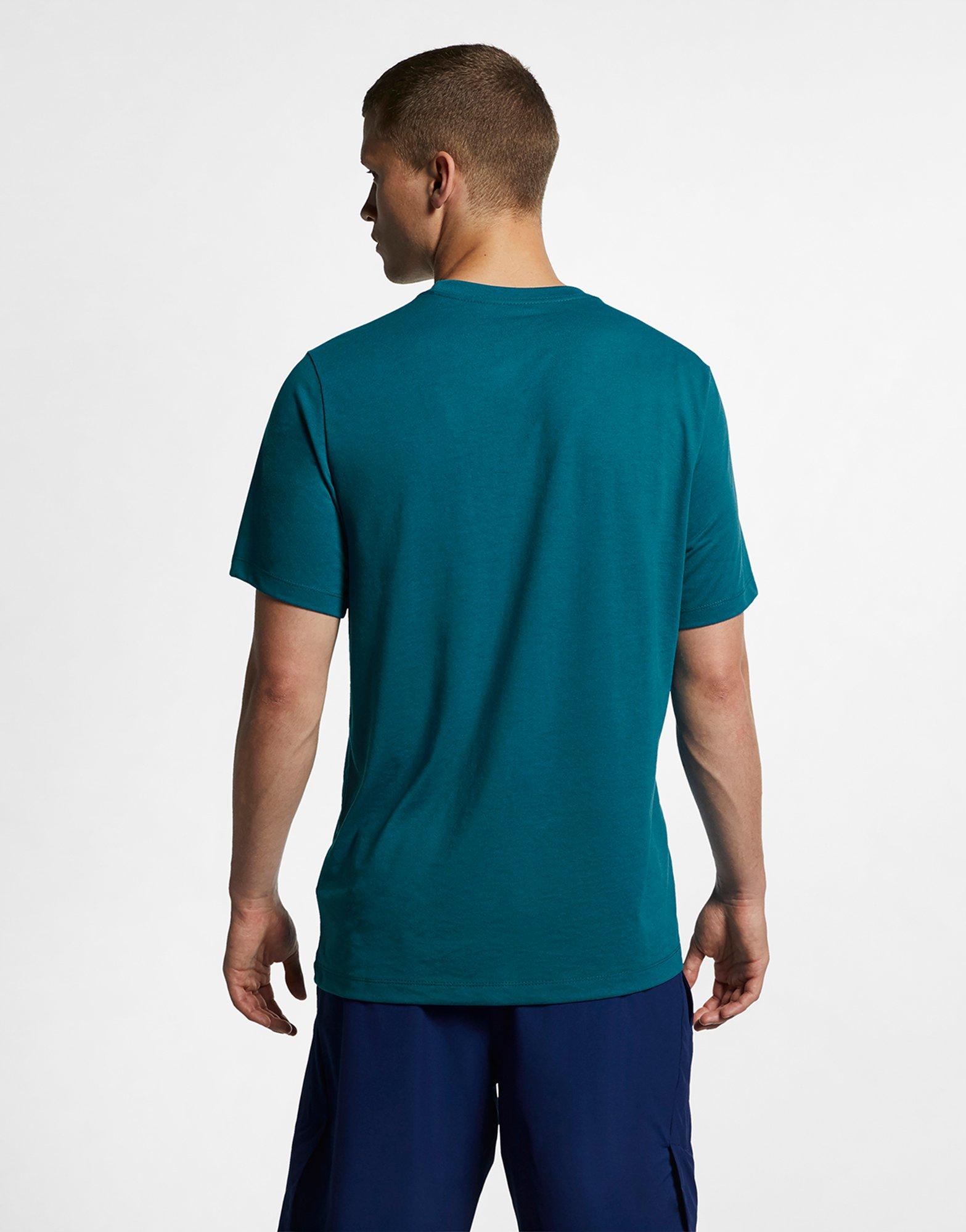 nike athlete t shirt green