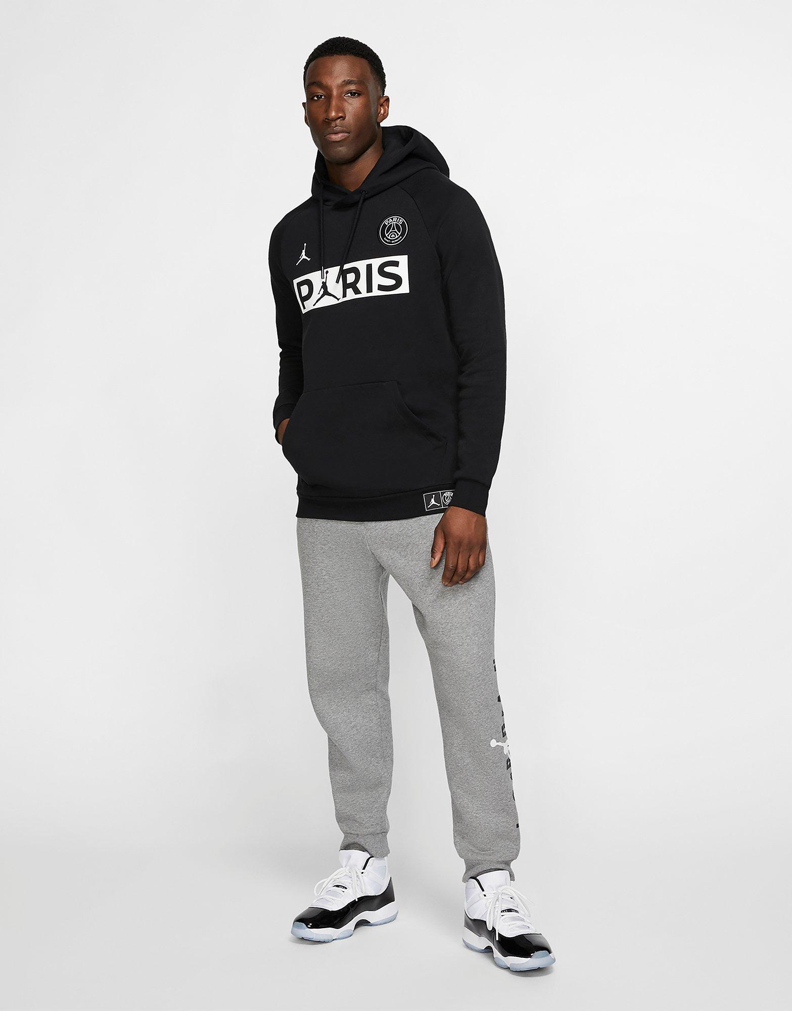 psg white jordan hoodie