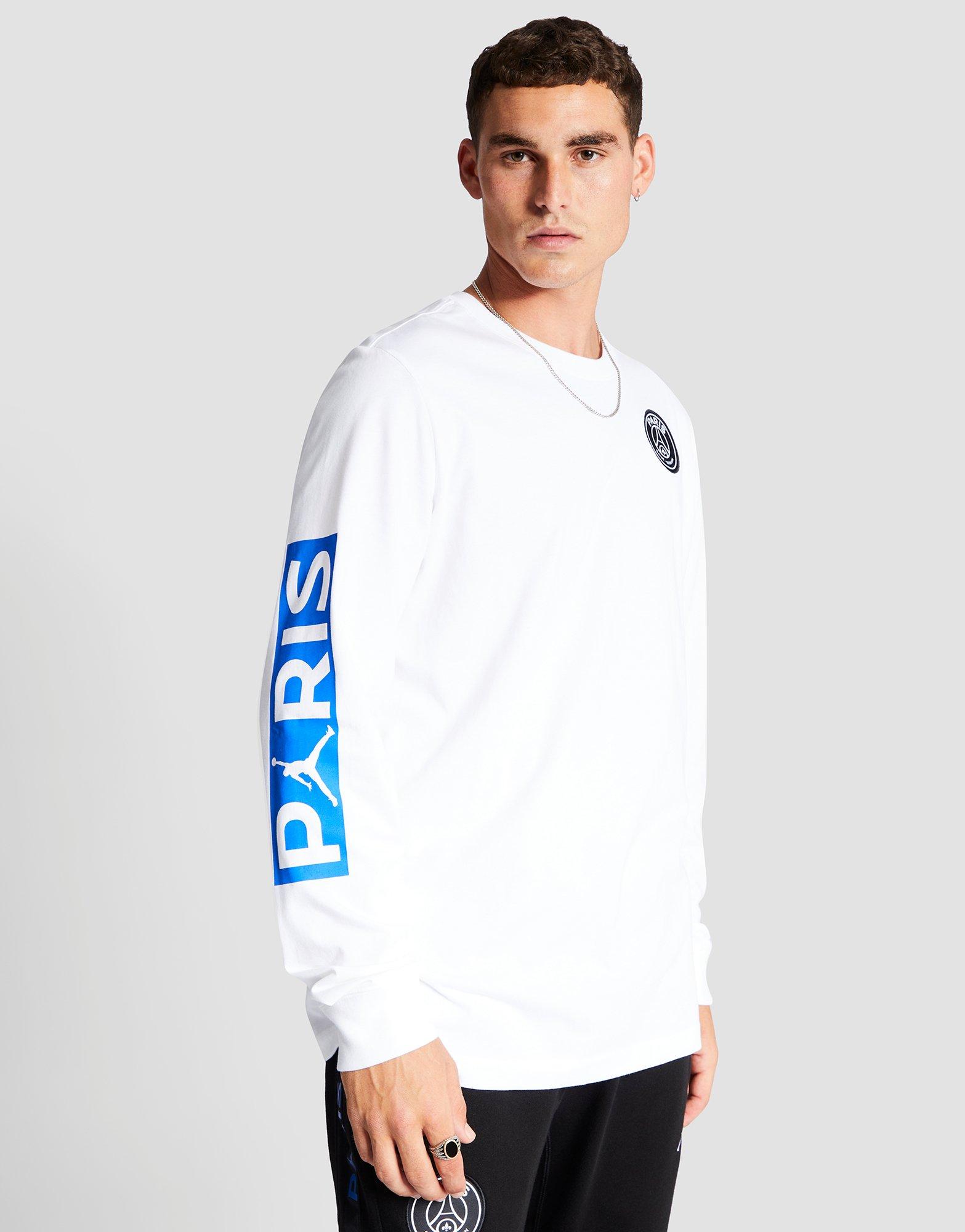 psg jordan long sleeve shirt