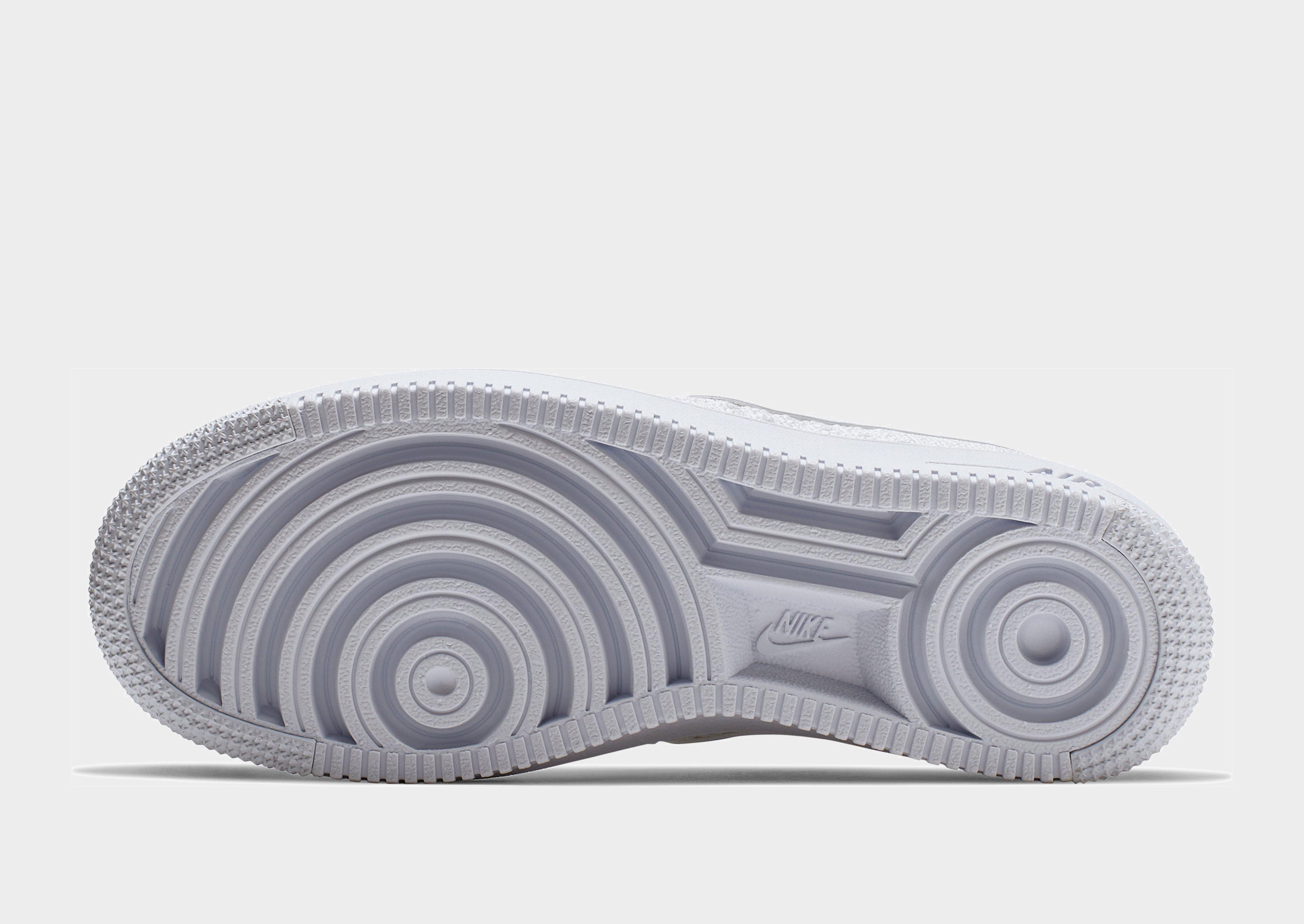 air force 1 flyknit white junior