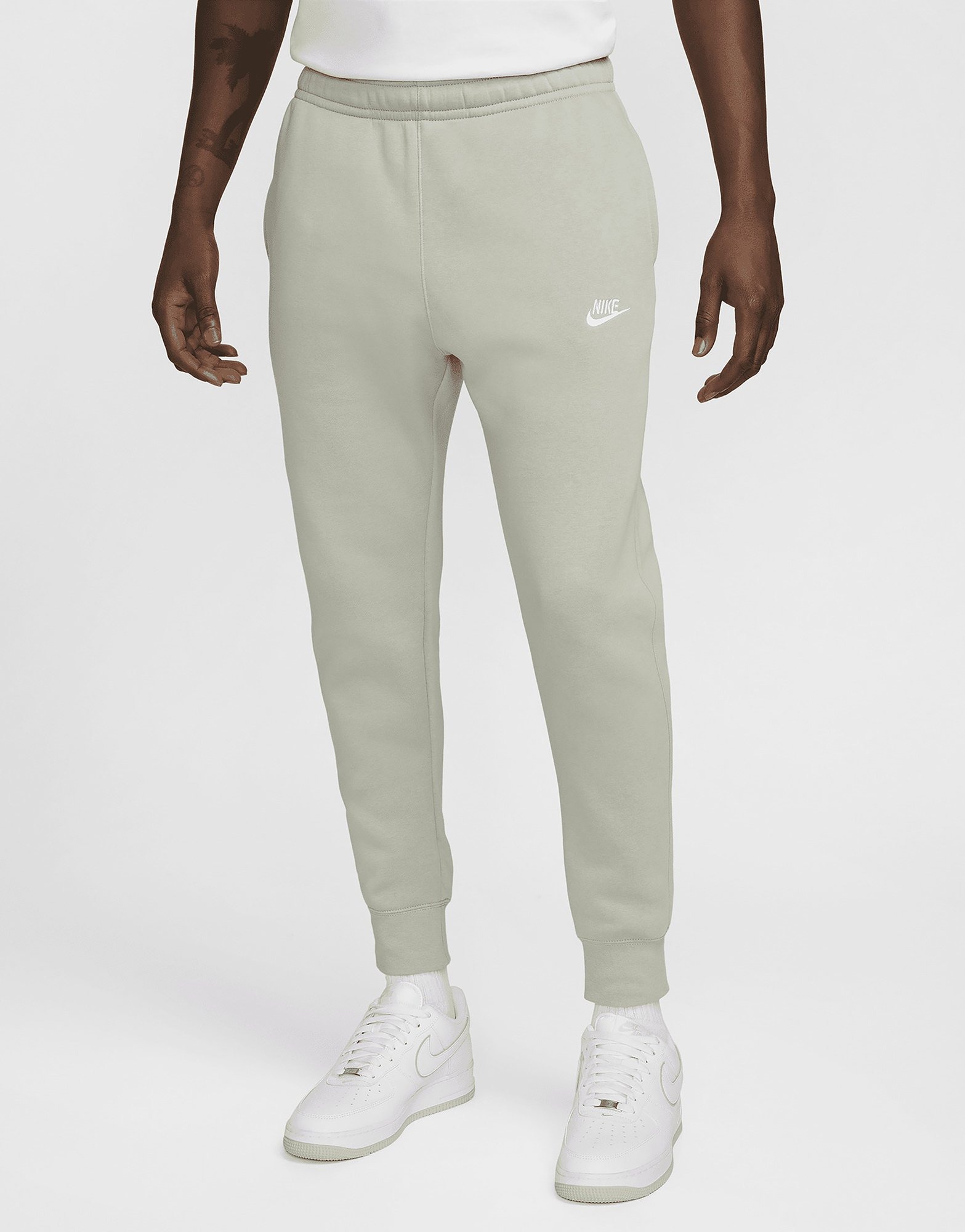 White Nike Foundation Jogging Bottoms JD Sports UK