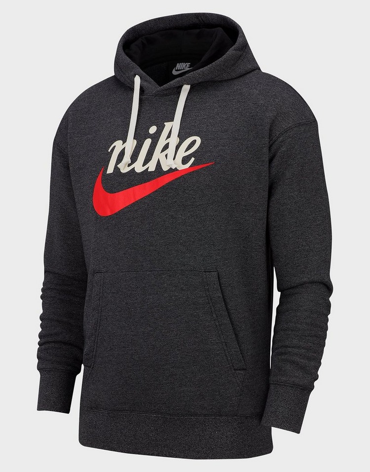 Sportswear Heritage Men's Graphic Pullover Hoodie in Black Sportswear Heritage Men's Graphic Pullover Hoodie in Black
