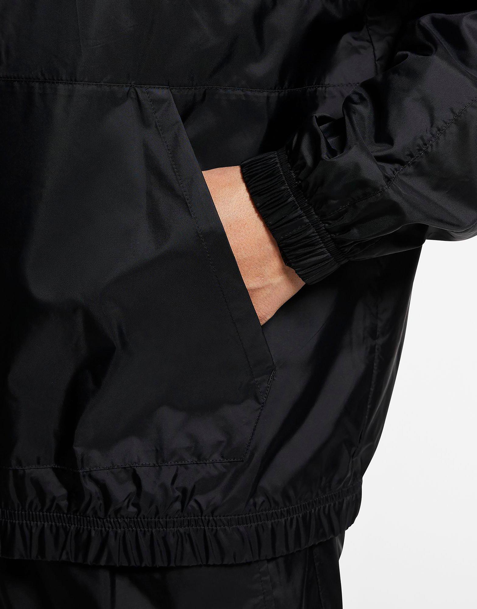 nike hoxton woven tracksuit black
