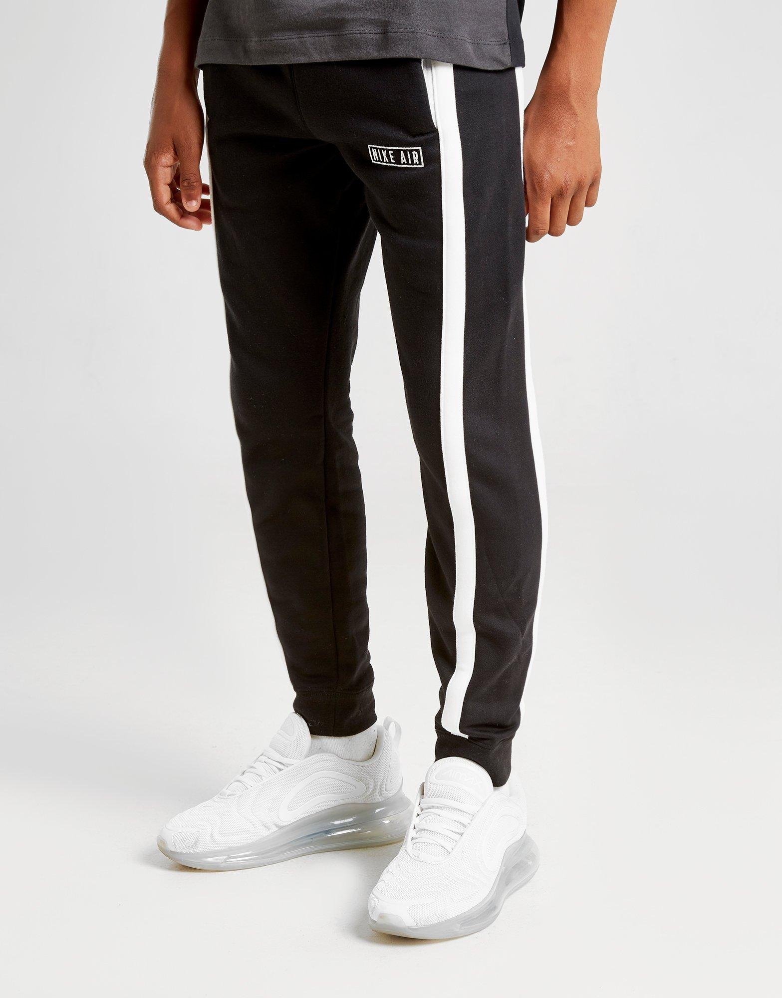 Buy Black Nike Air Fleece Joggers Junior