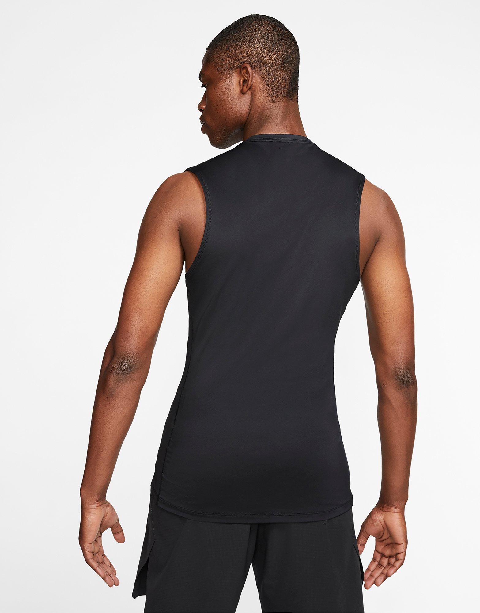 nike men's pro sleeveless top