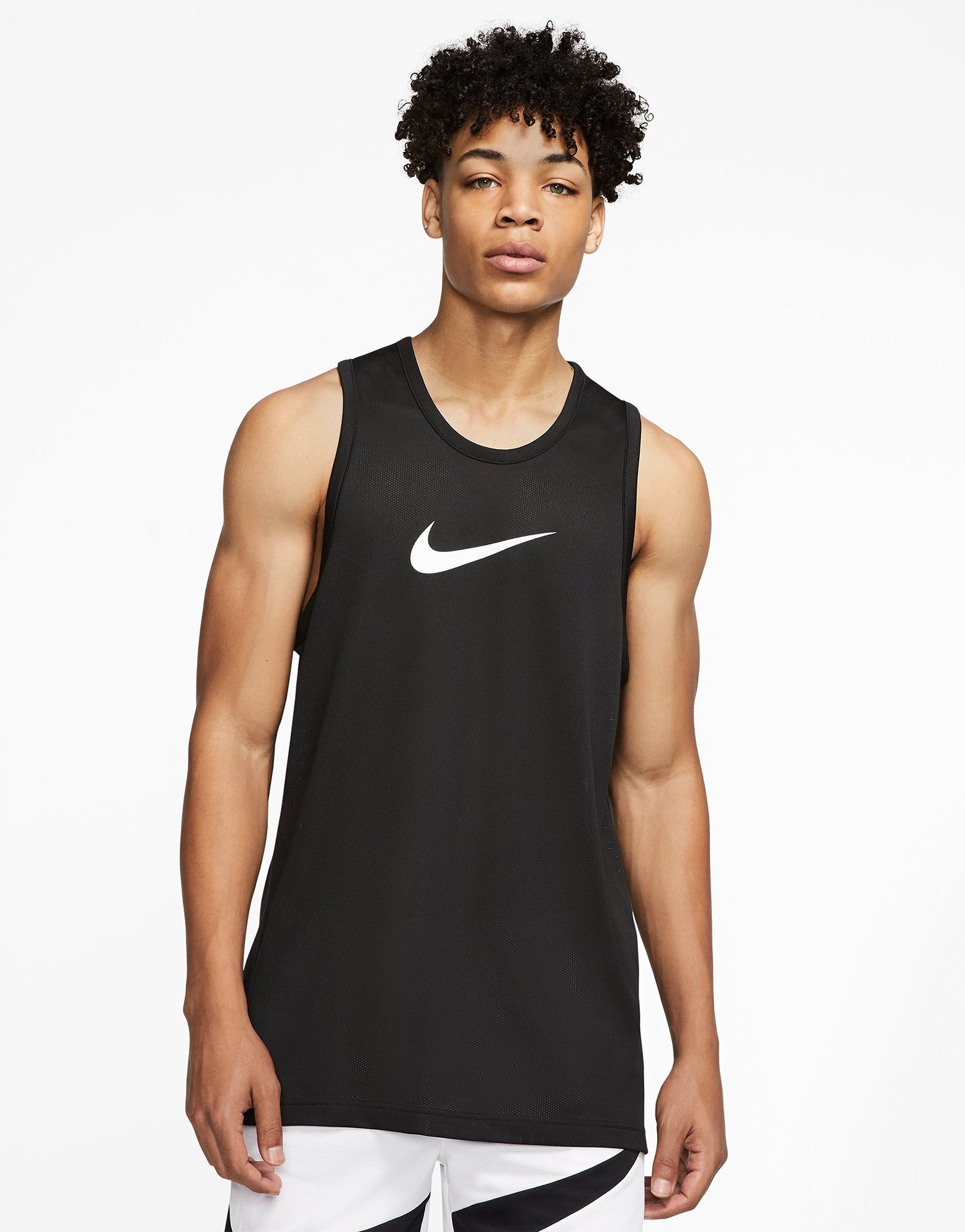 Buy White Nike Nike Dri-FIT Men's Basketball Top | JD Sports