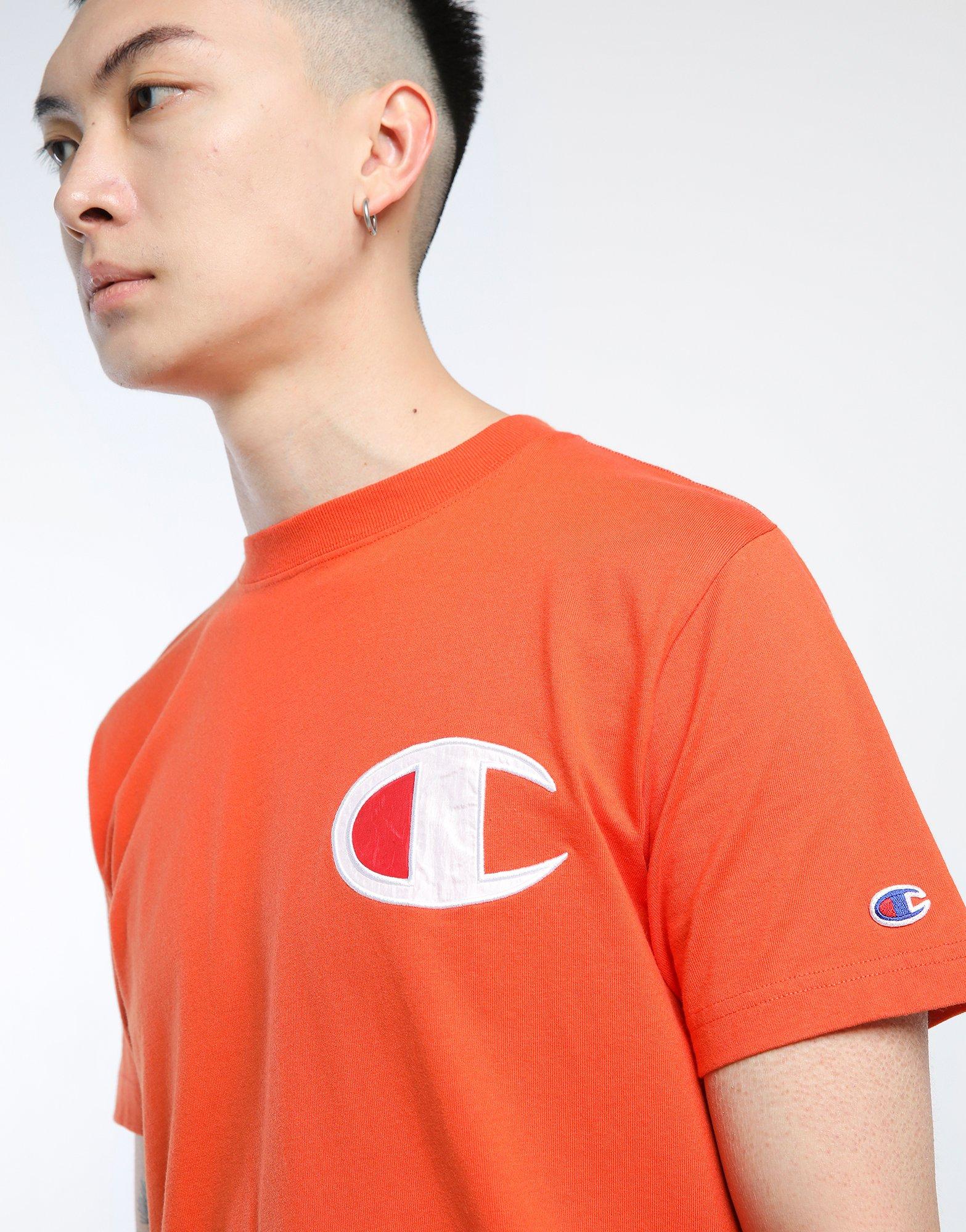 champion orange shirt