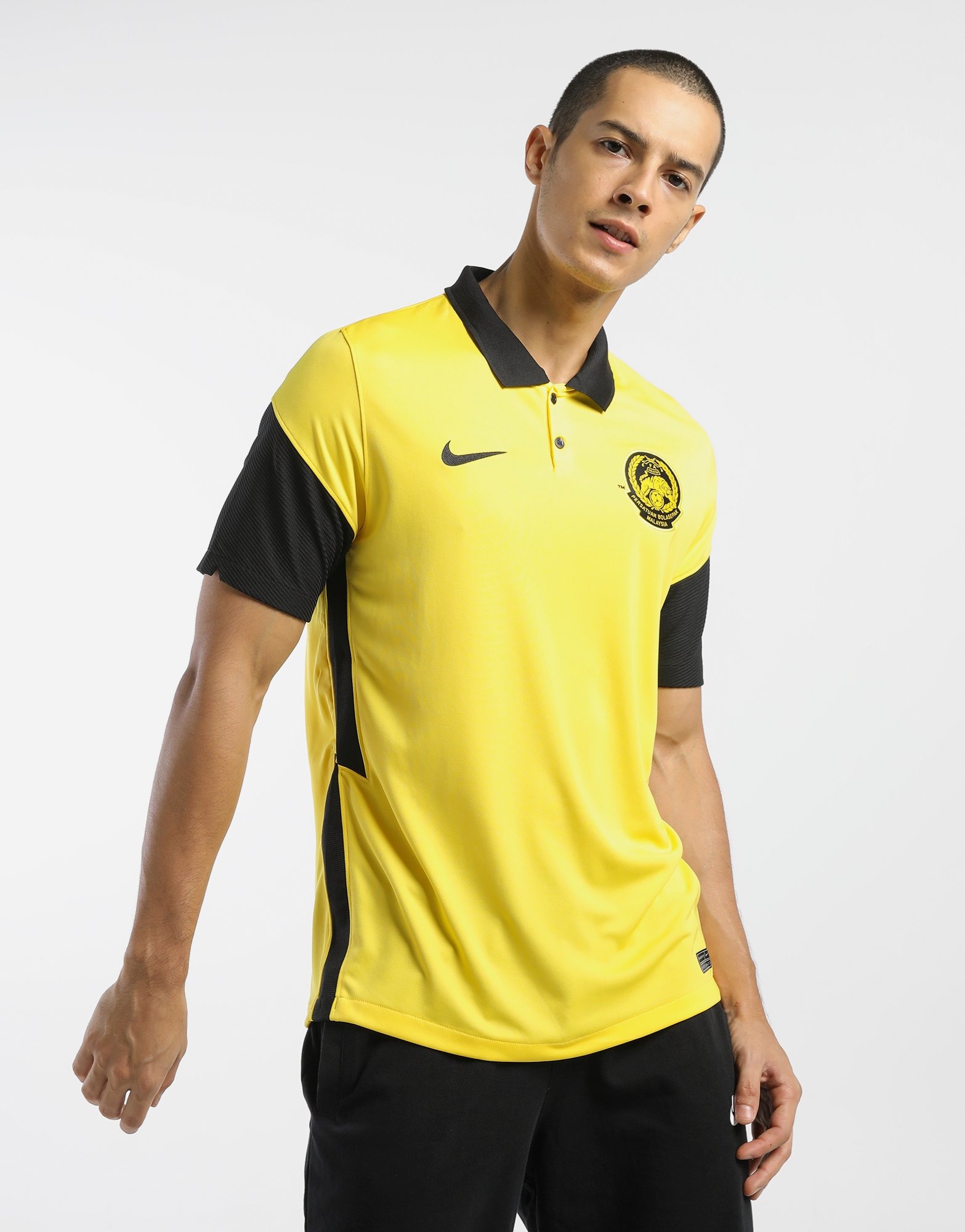 Yellow Nike Malaysia National Training Kit Home Jersey Jd Sports