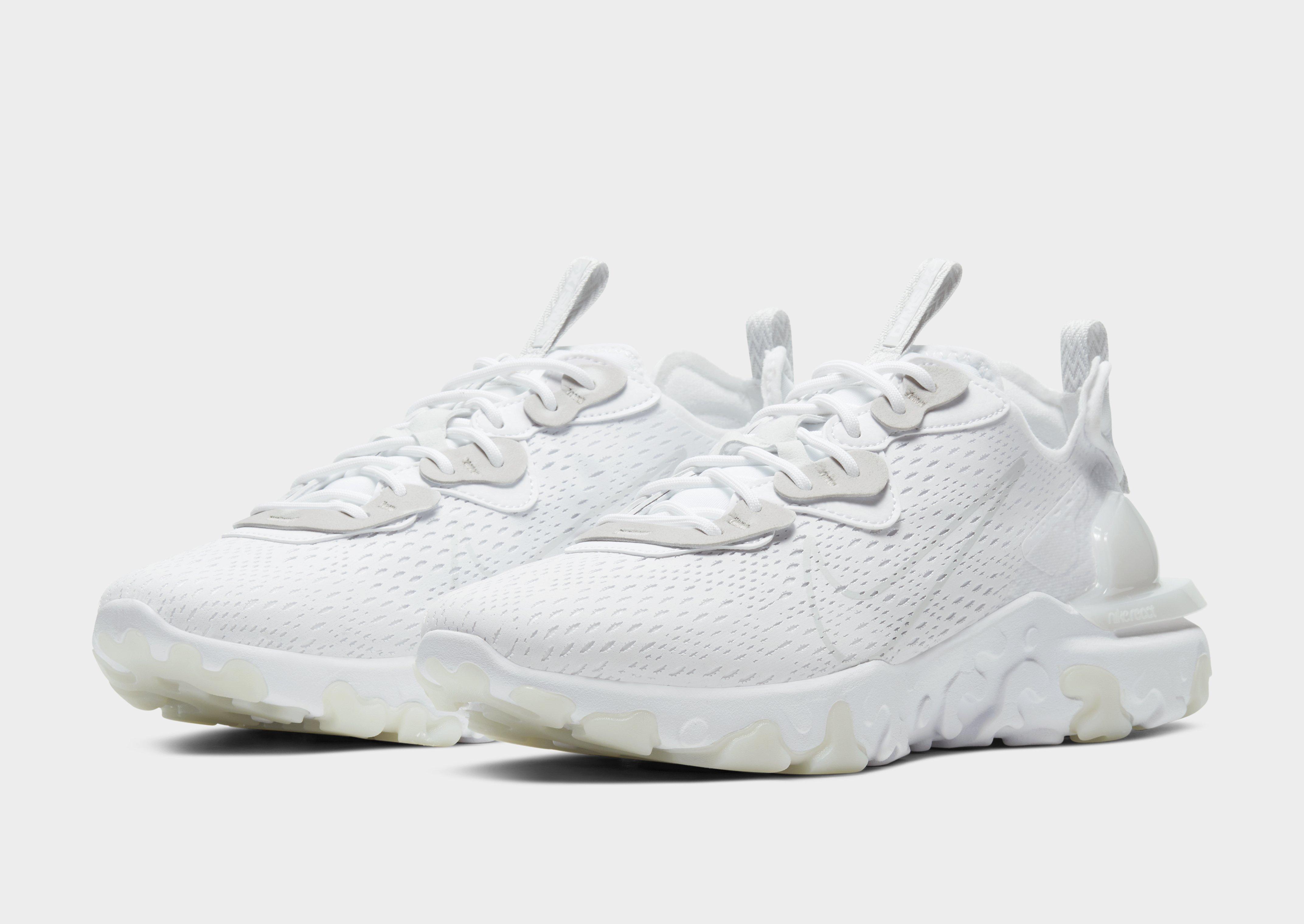 nike react vision junior white