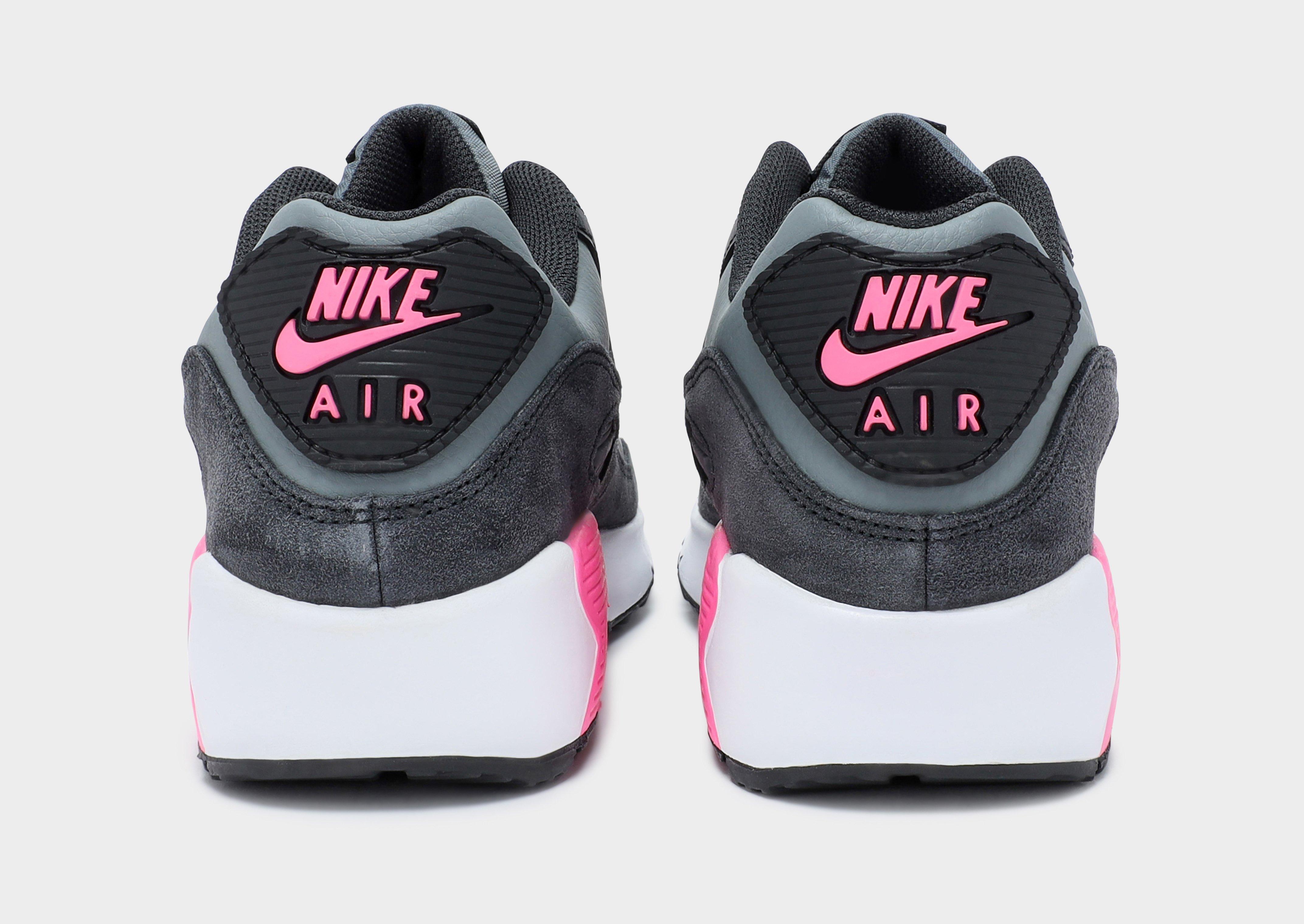 pink nike air max 90 junior