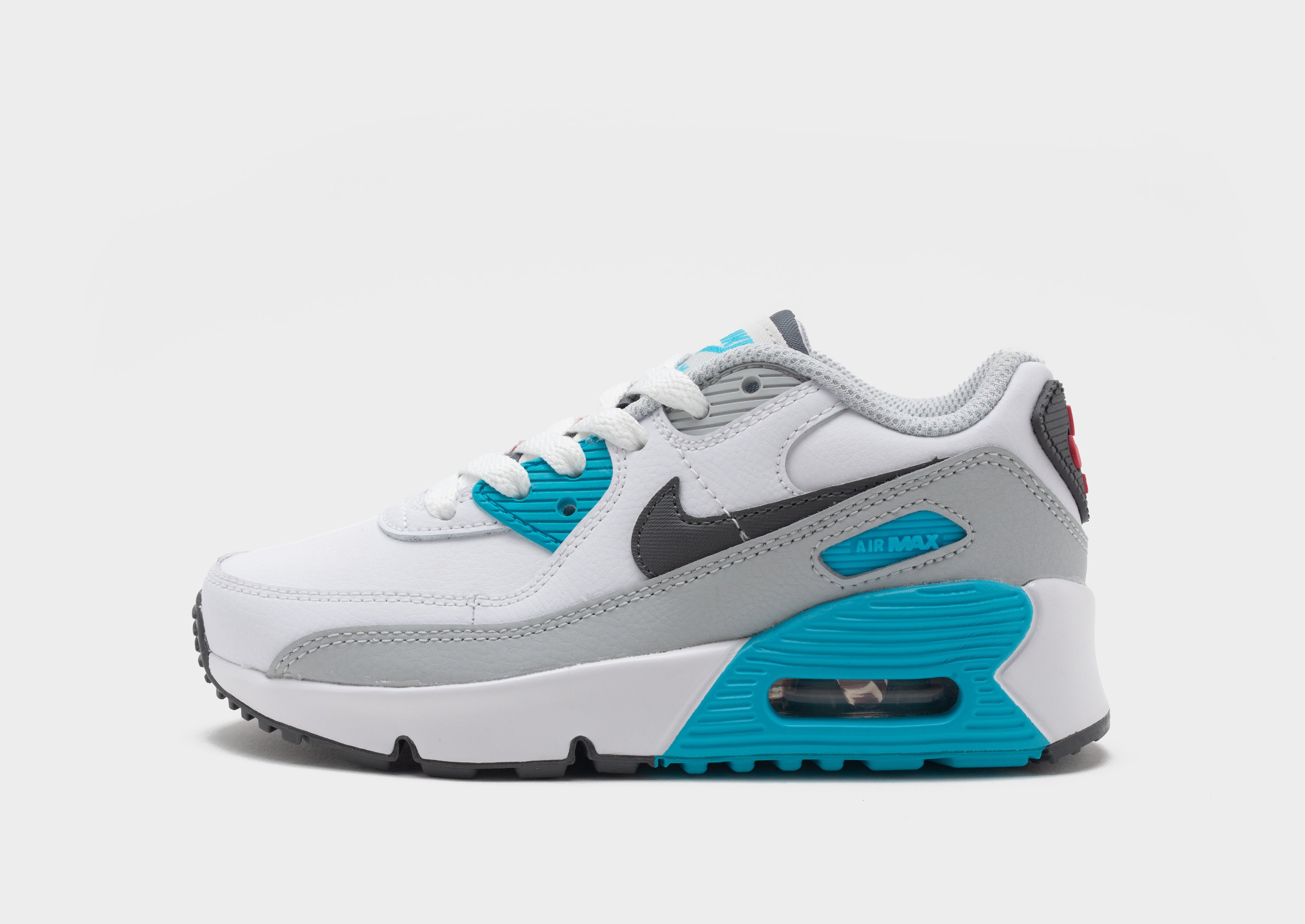 white nike air max 90 junior