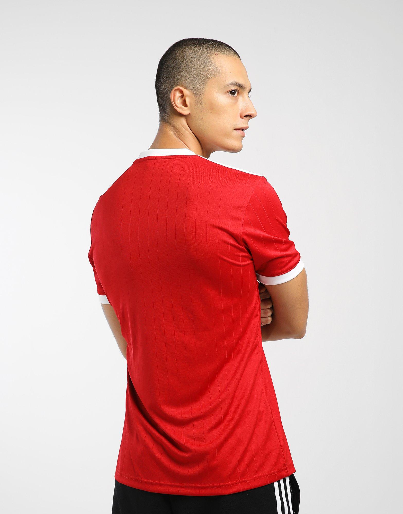 red adidas jersey