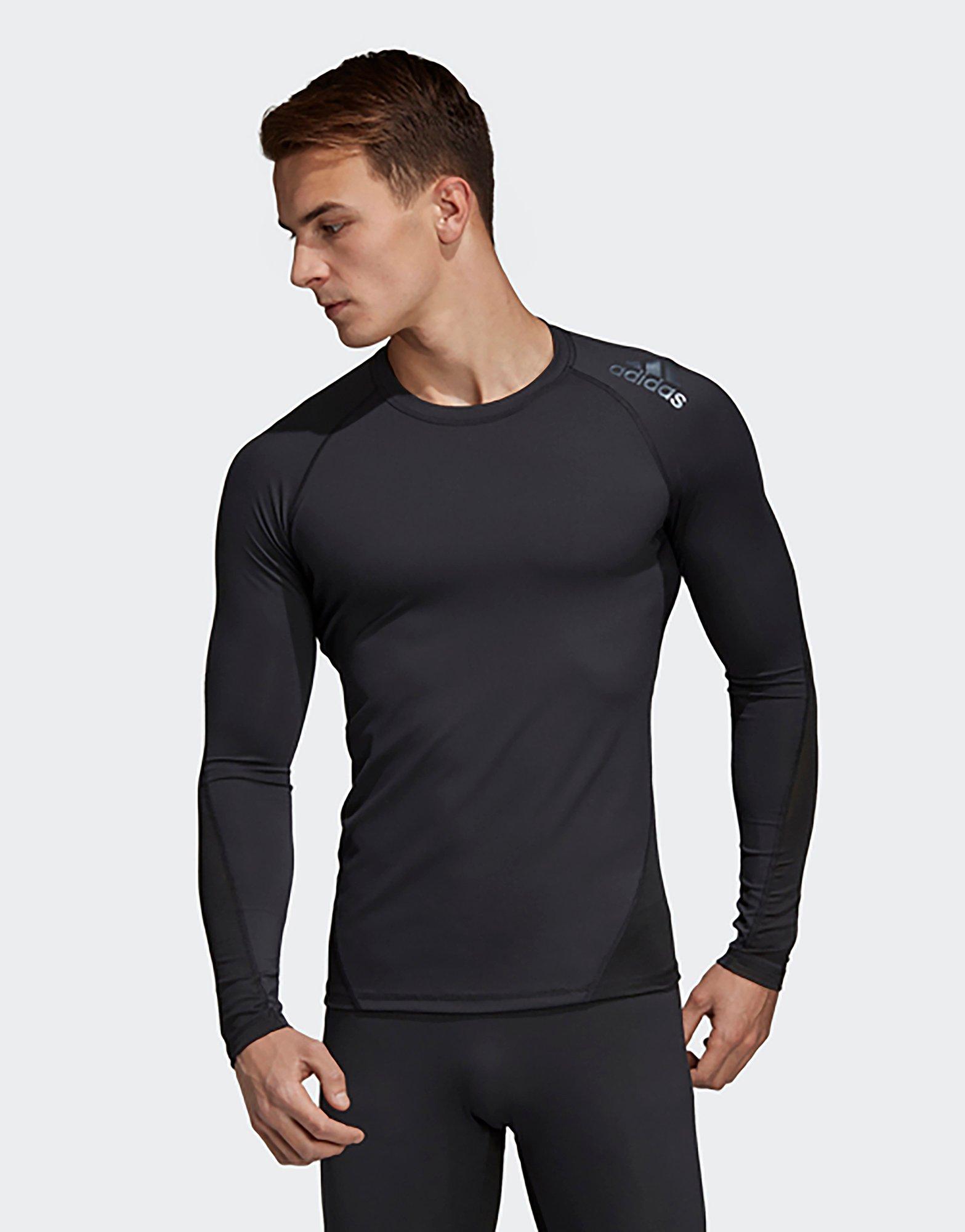 adidas youth alphaskin long sleeve compression shirt