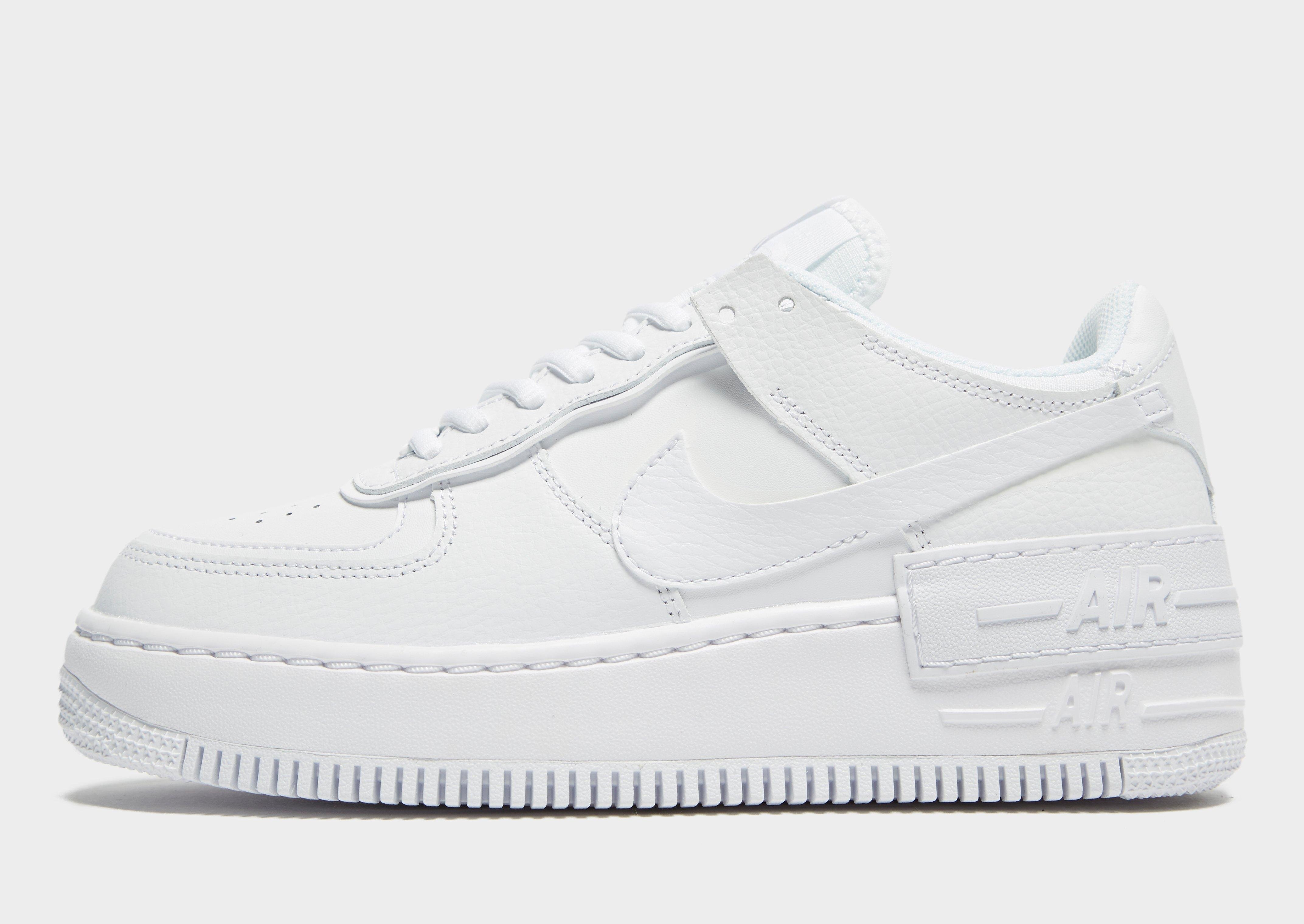 White Nike Air Force 1 Shadow Women's - JD Sports